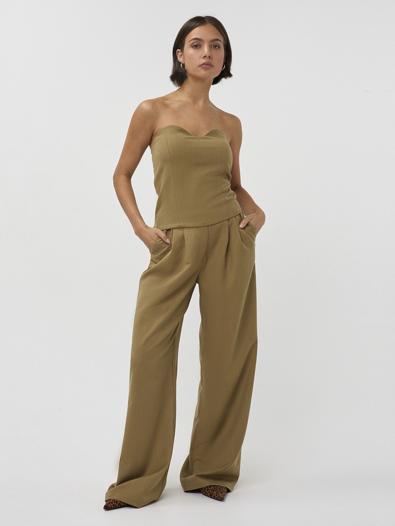 STUDIO AMAYA - BROEK - Groen