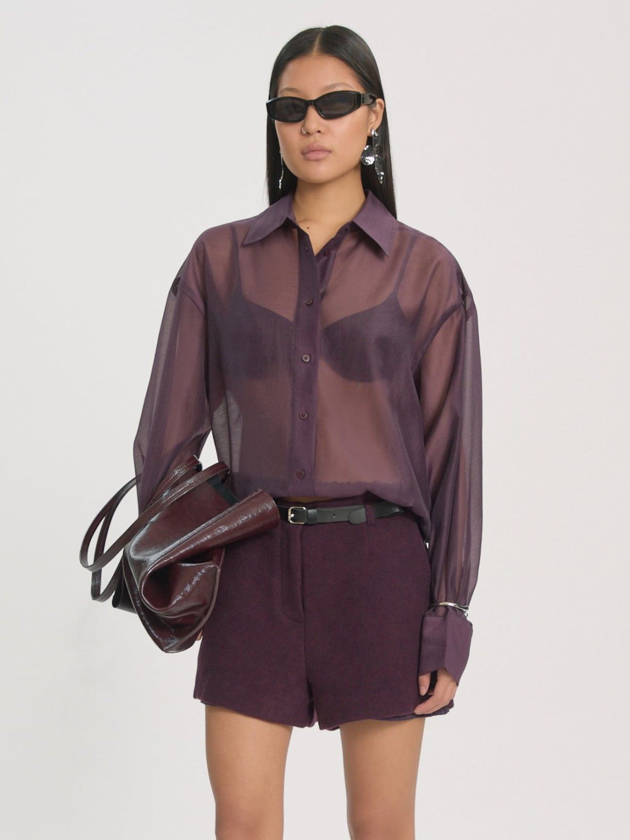 EDITED - BLOUSE - Paars