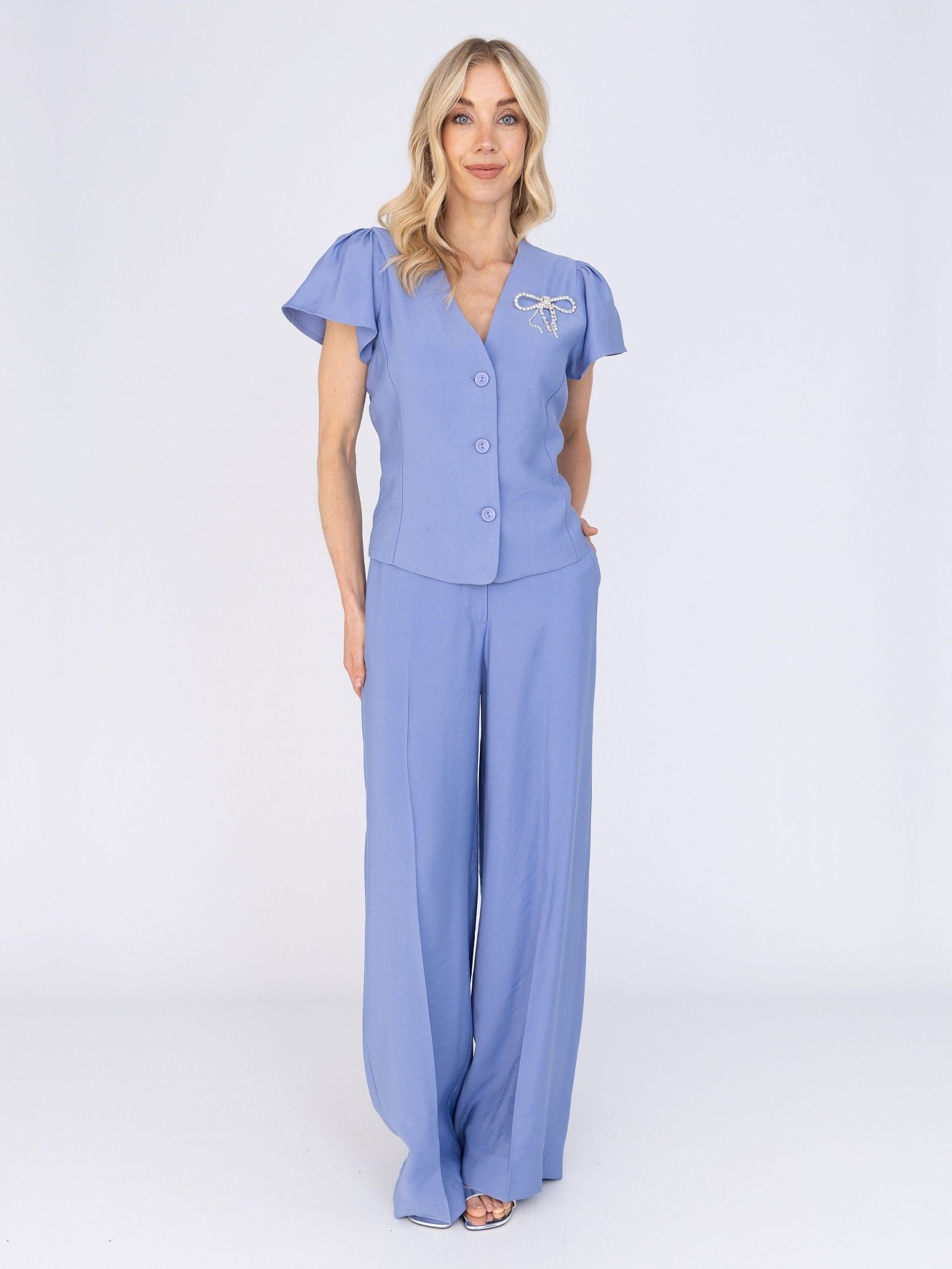ANNA VAN TOOR - BLOUSE - Paars
