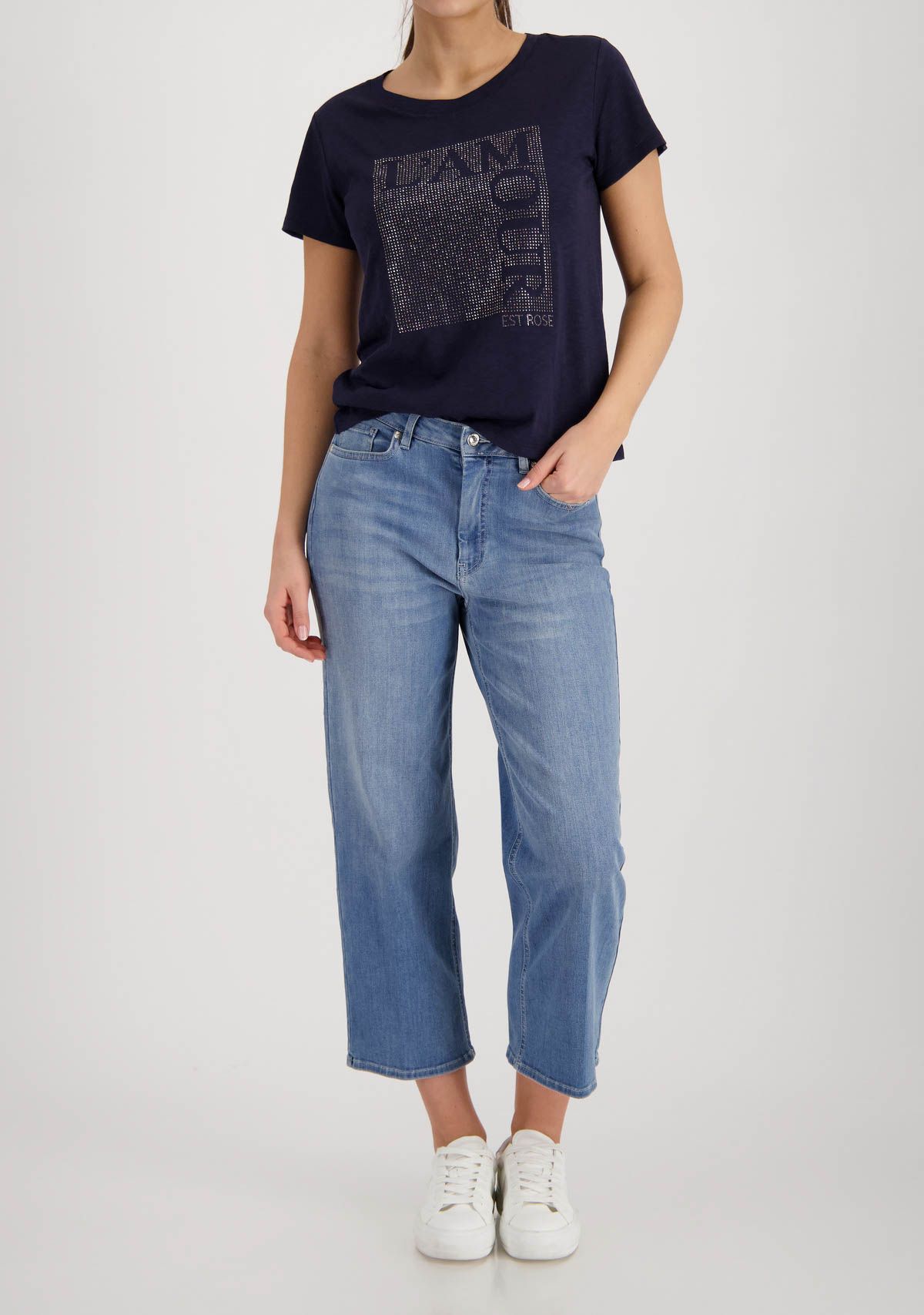 MONARI - SHIRT - Blauw