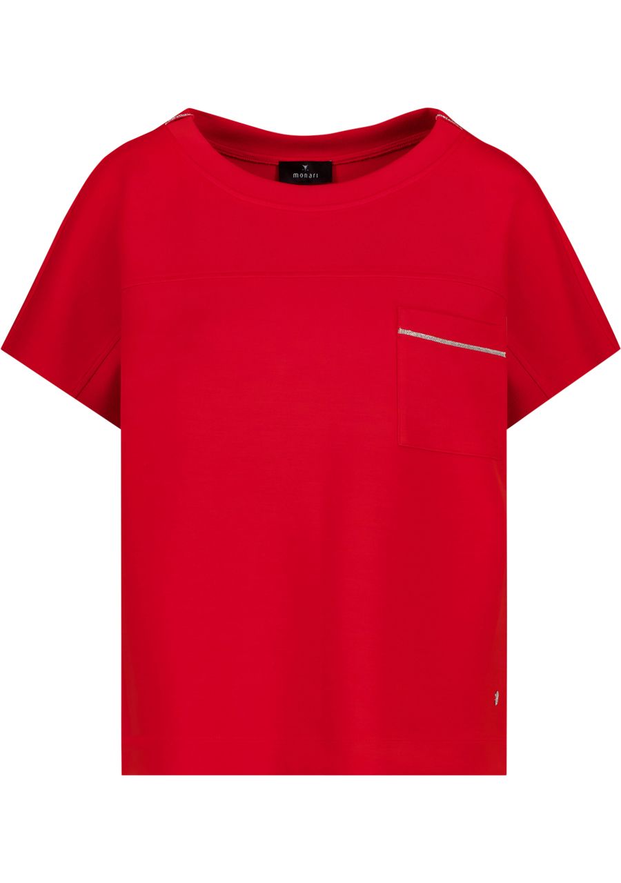 MONARI - SHIRT - Rood