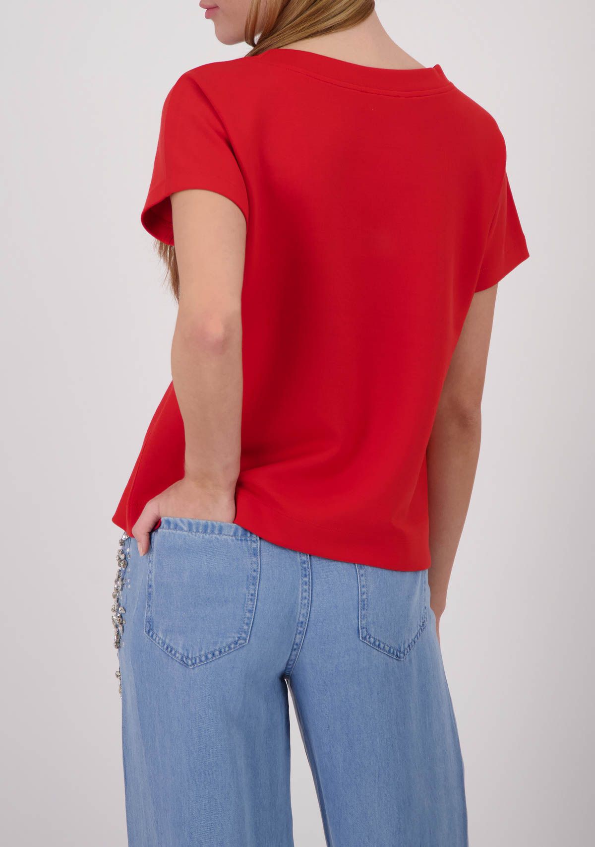 MONARI - SHIRT - Rood