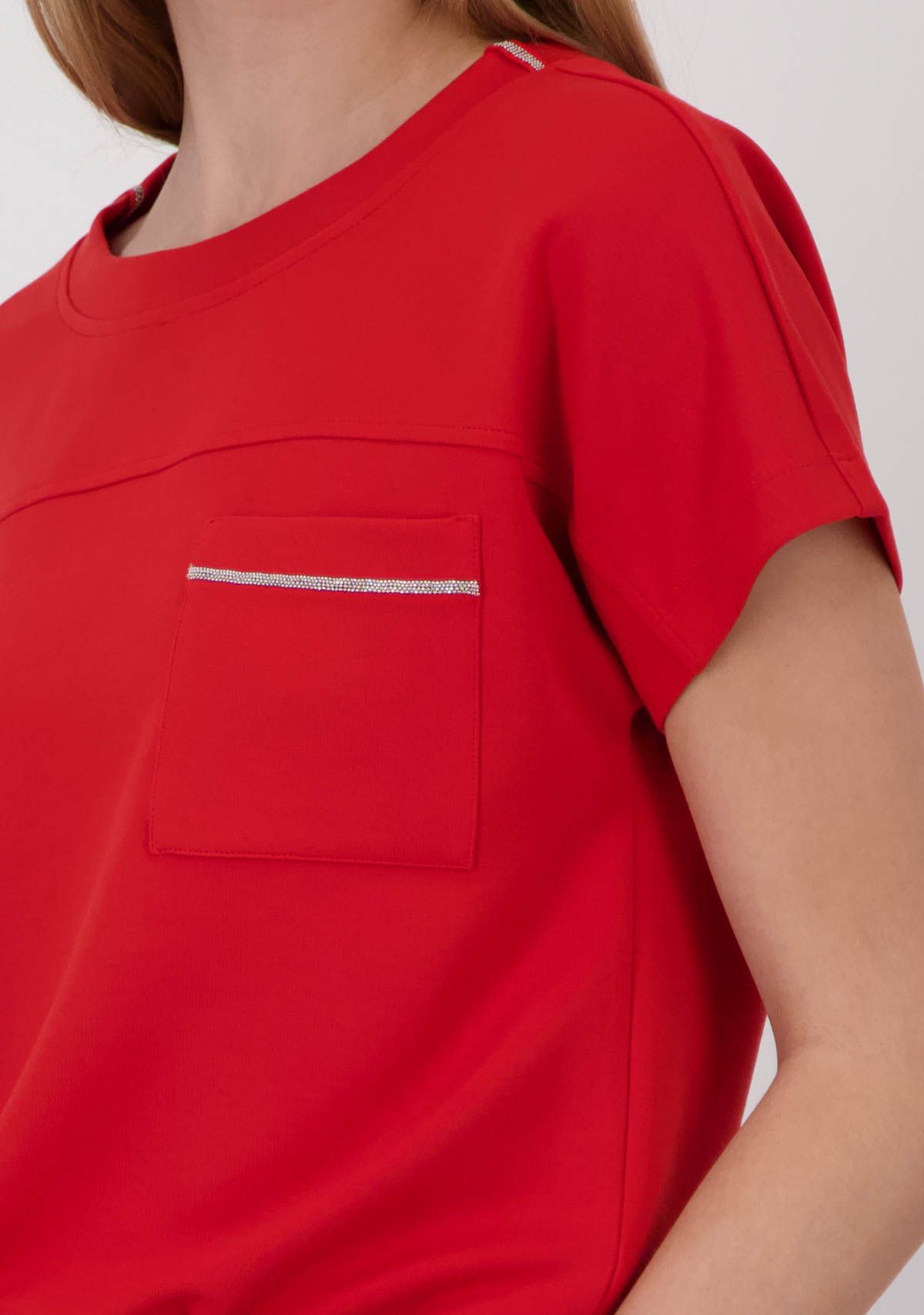 MONARI - SHIRT - Rood