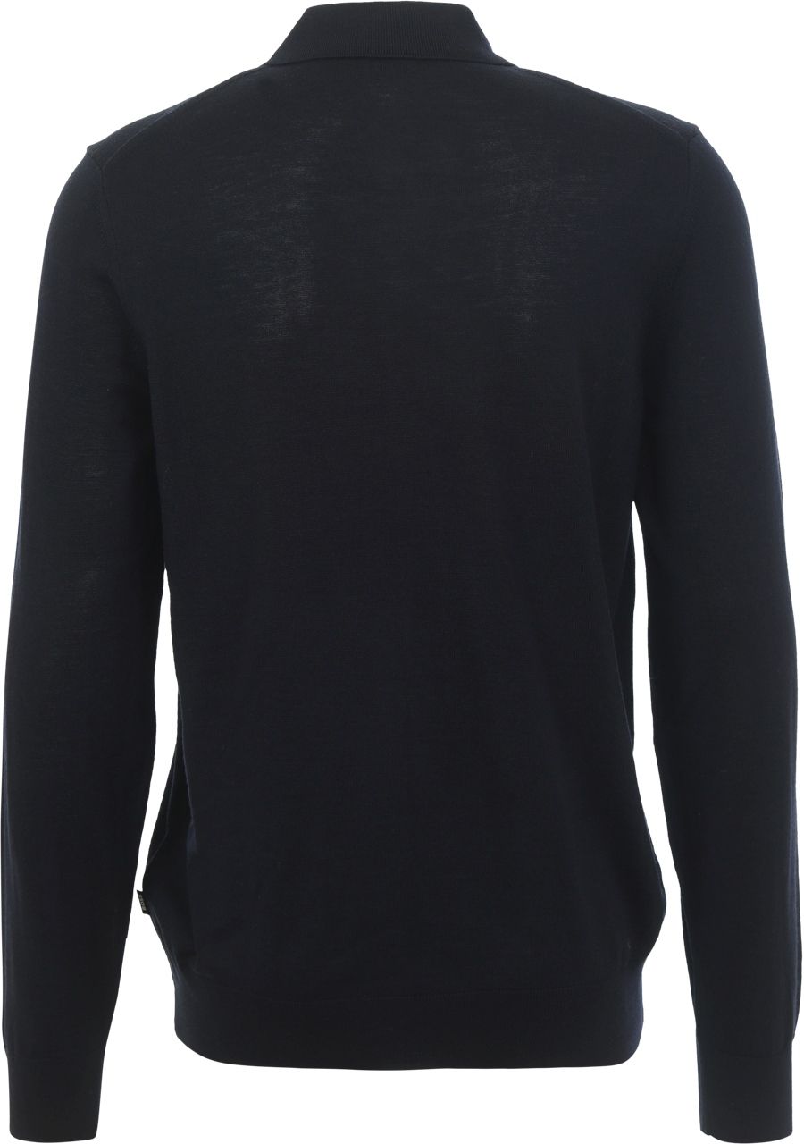 BOSS BLACK - POLO - Blauw