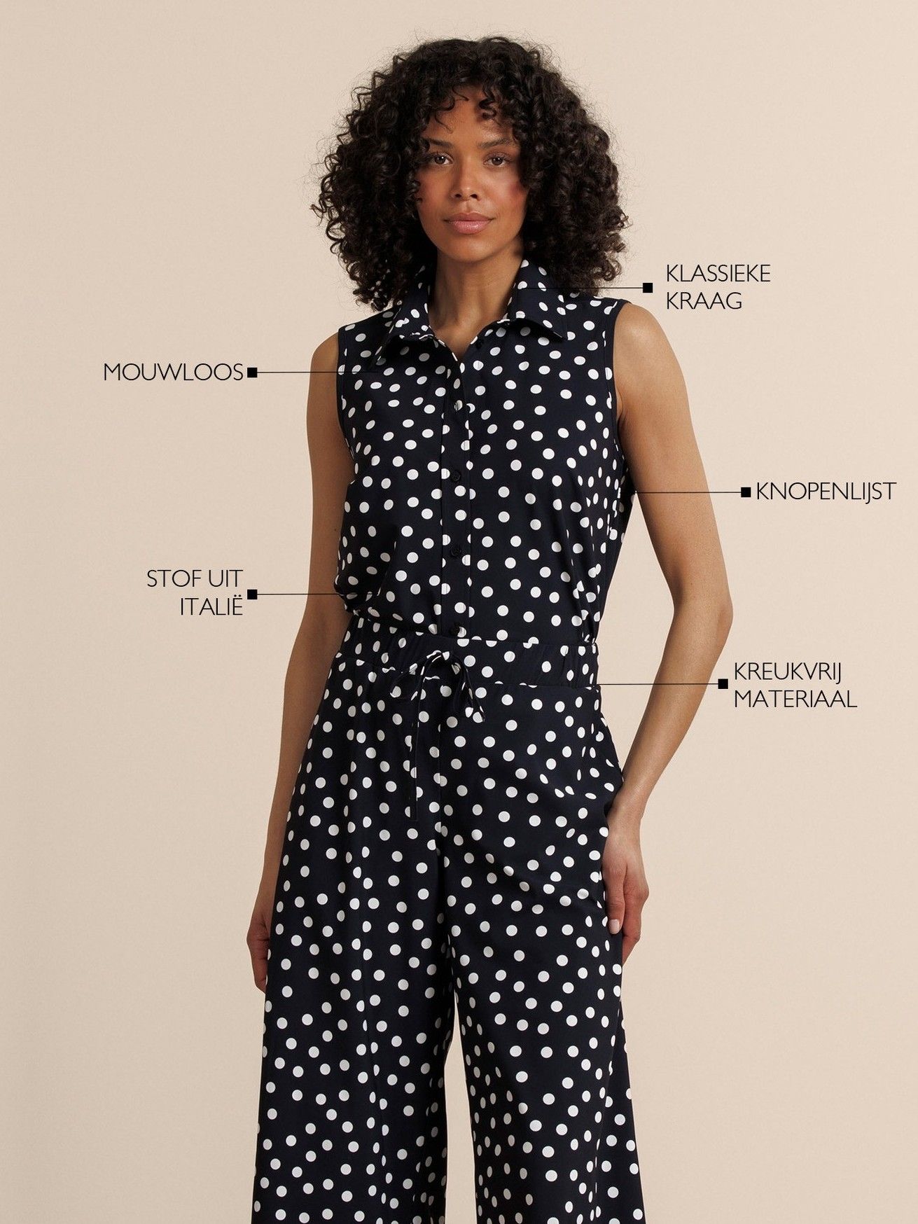 STUDIO ANNELOES - BLOUSE - Zwart