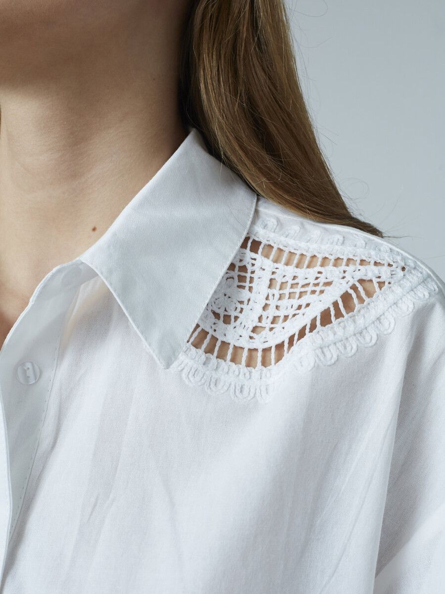 SISTERS POINT - BLOUSE - Wit