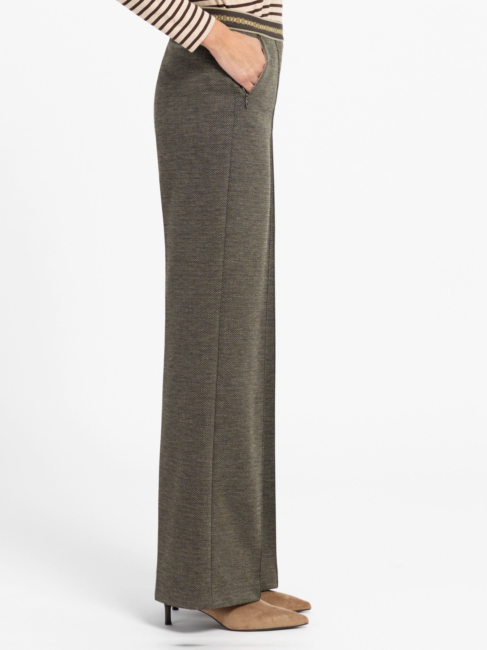 BIANCA - BROEK - Bruin