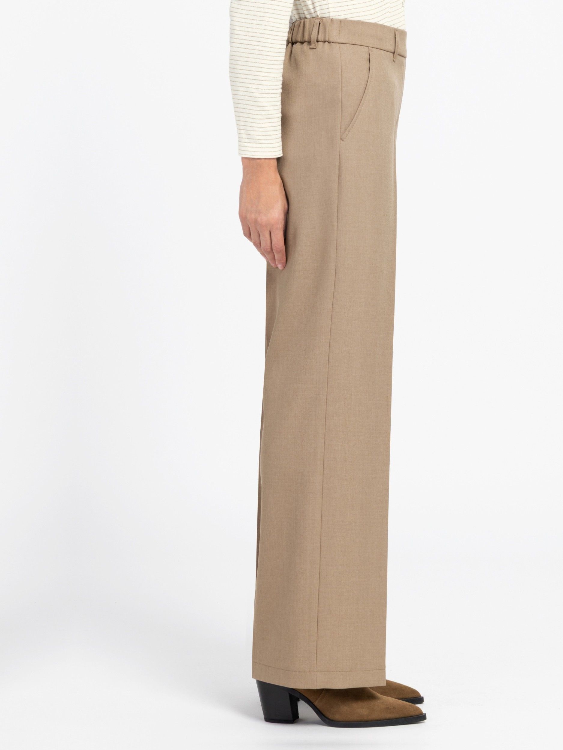 BIANCA - BROEK - Beige