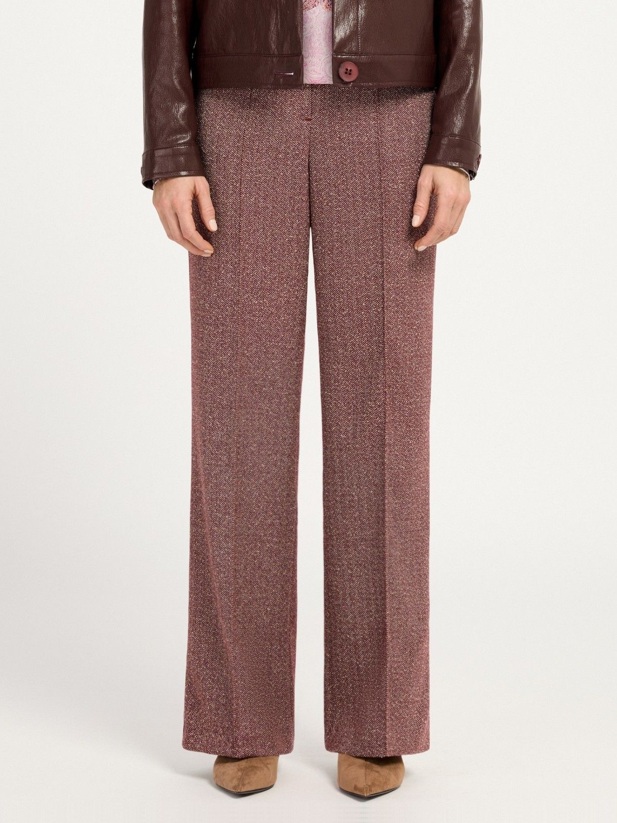 BIANCA - BROEK - Rood