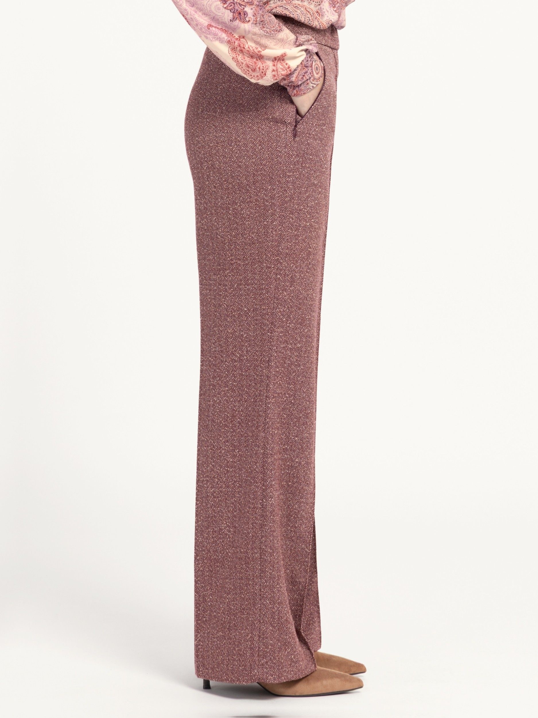 BIANCA - BROEK - Rood