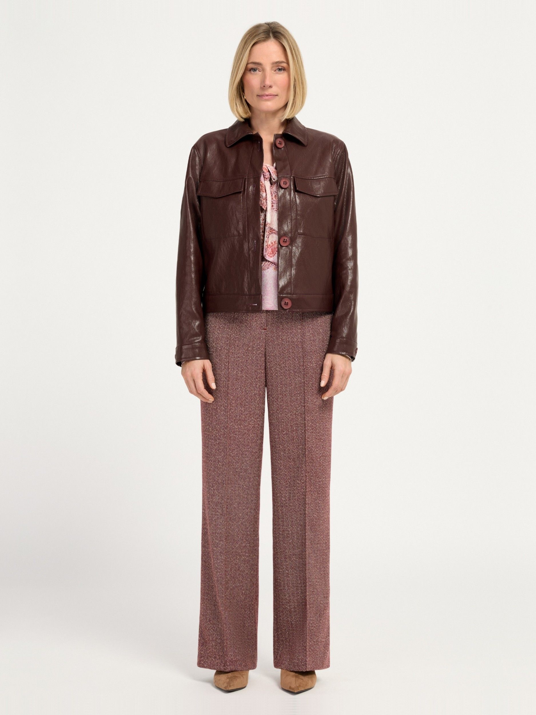 BIANCA - BLAZER - Rood