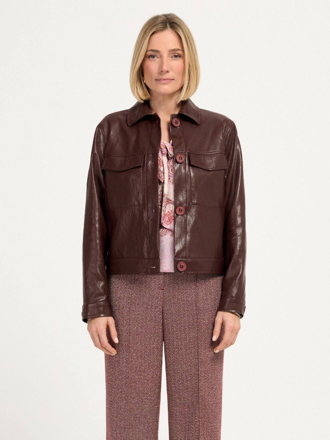 BIANCA - BLAZER - Rood