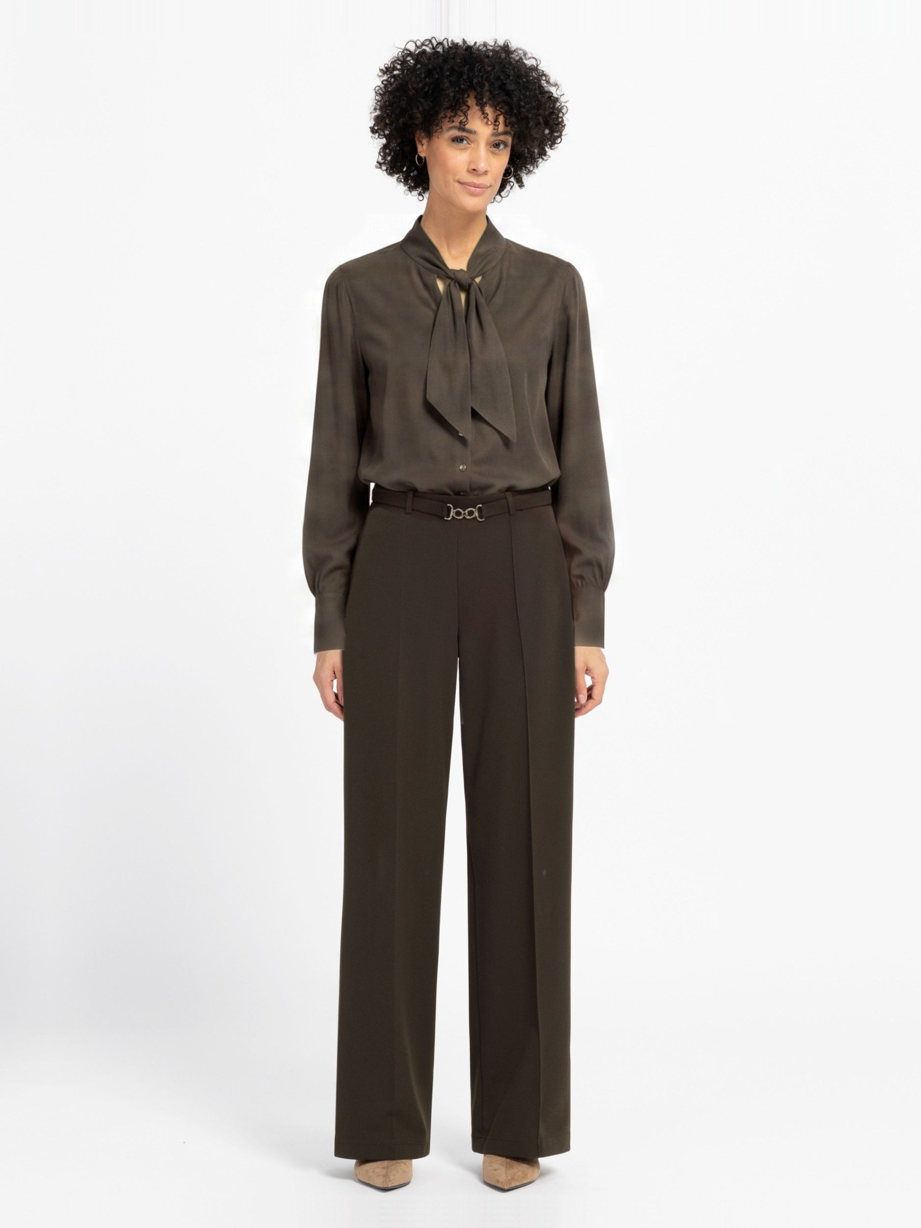 BIANCA - BLOUSE - Bruin
