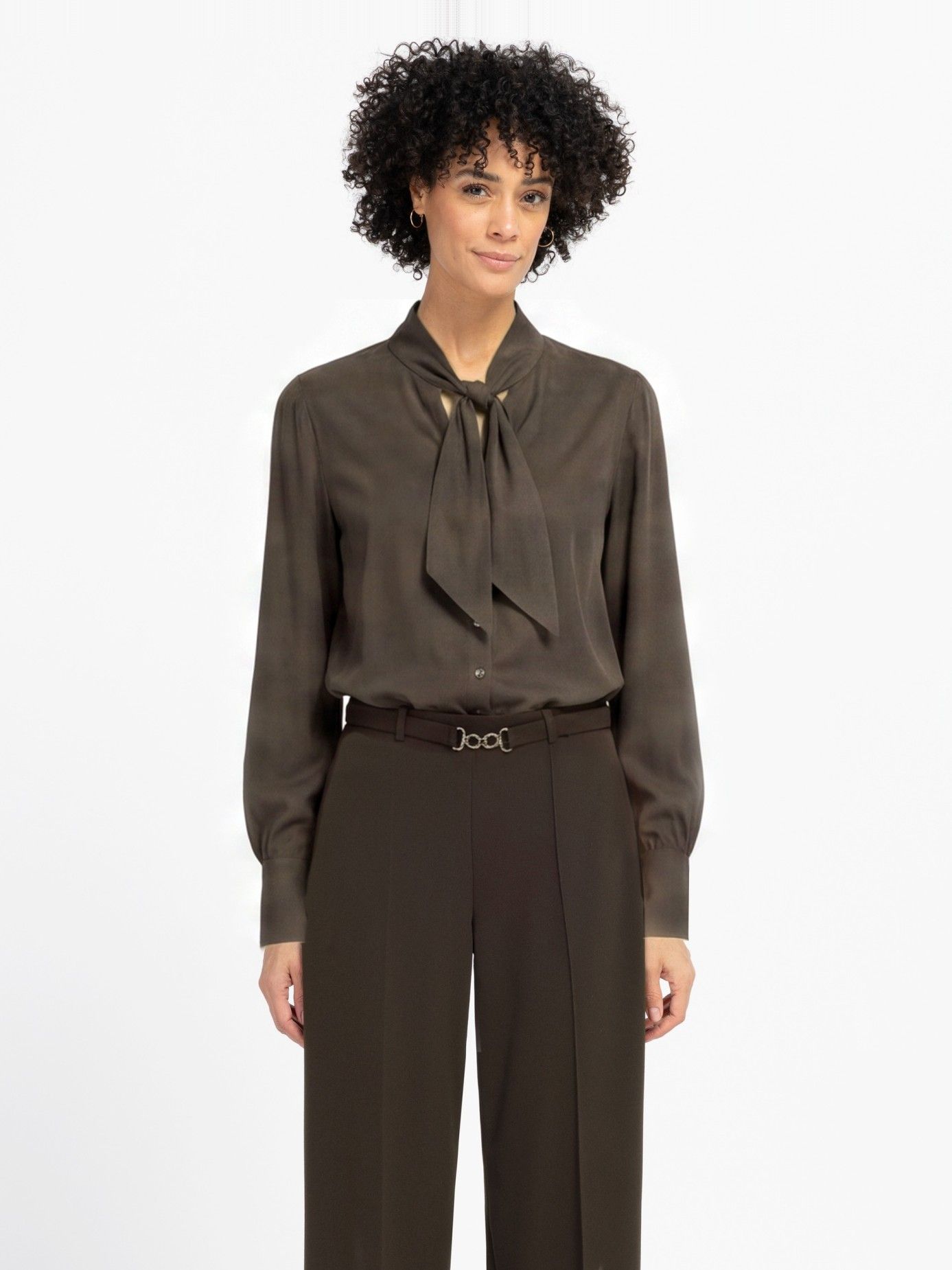 BIANCA - BLOUSE - Bruin