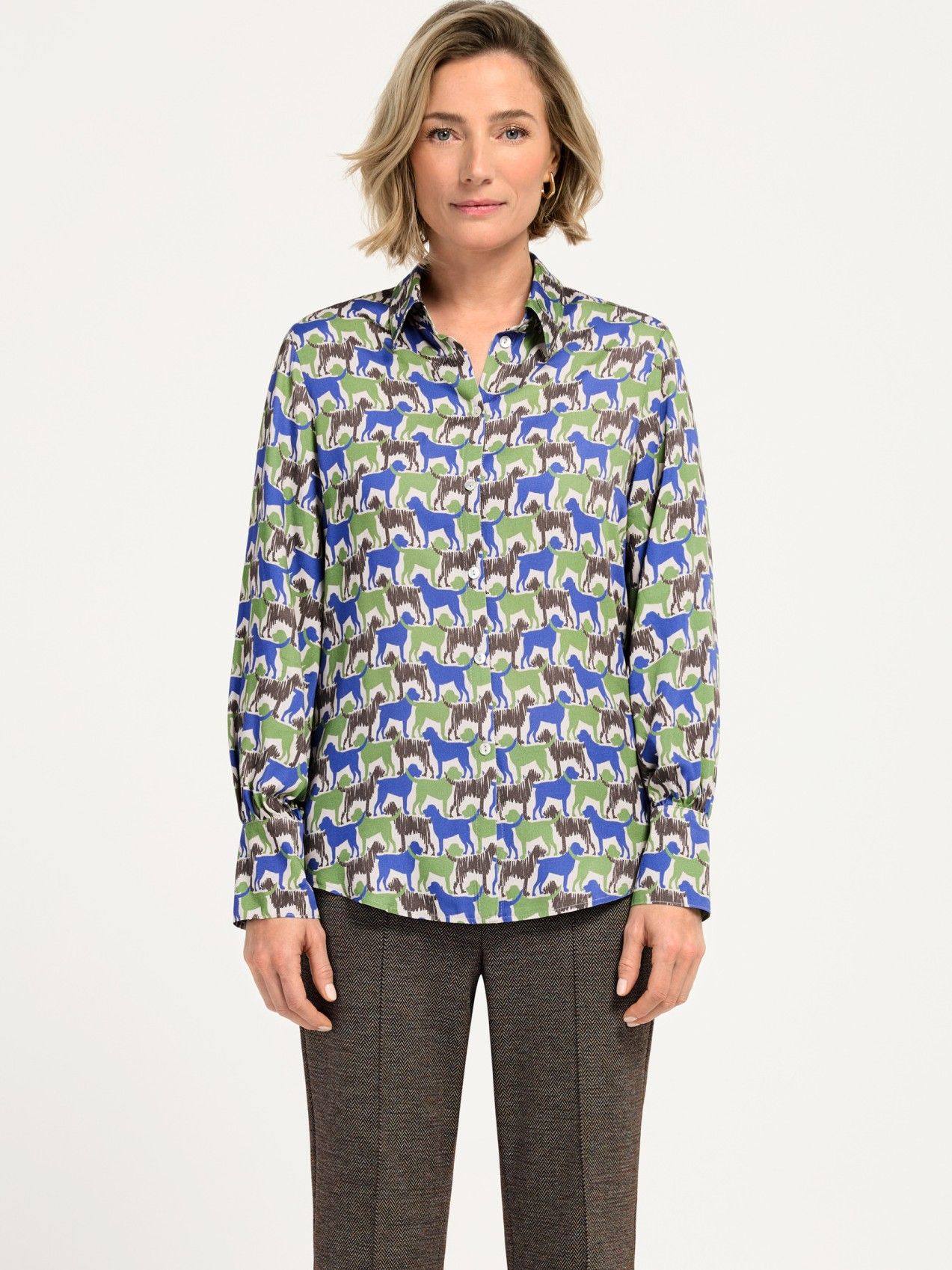 BIANCA - BLOUSE - Bruin