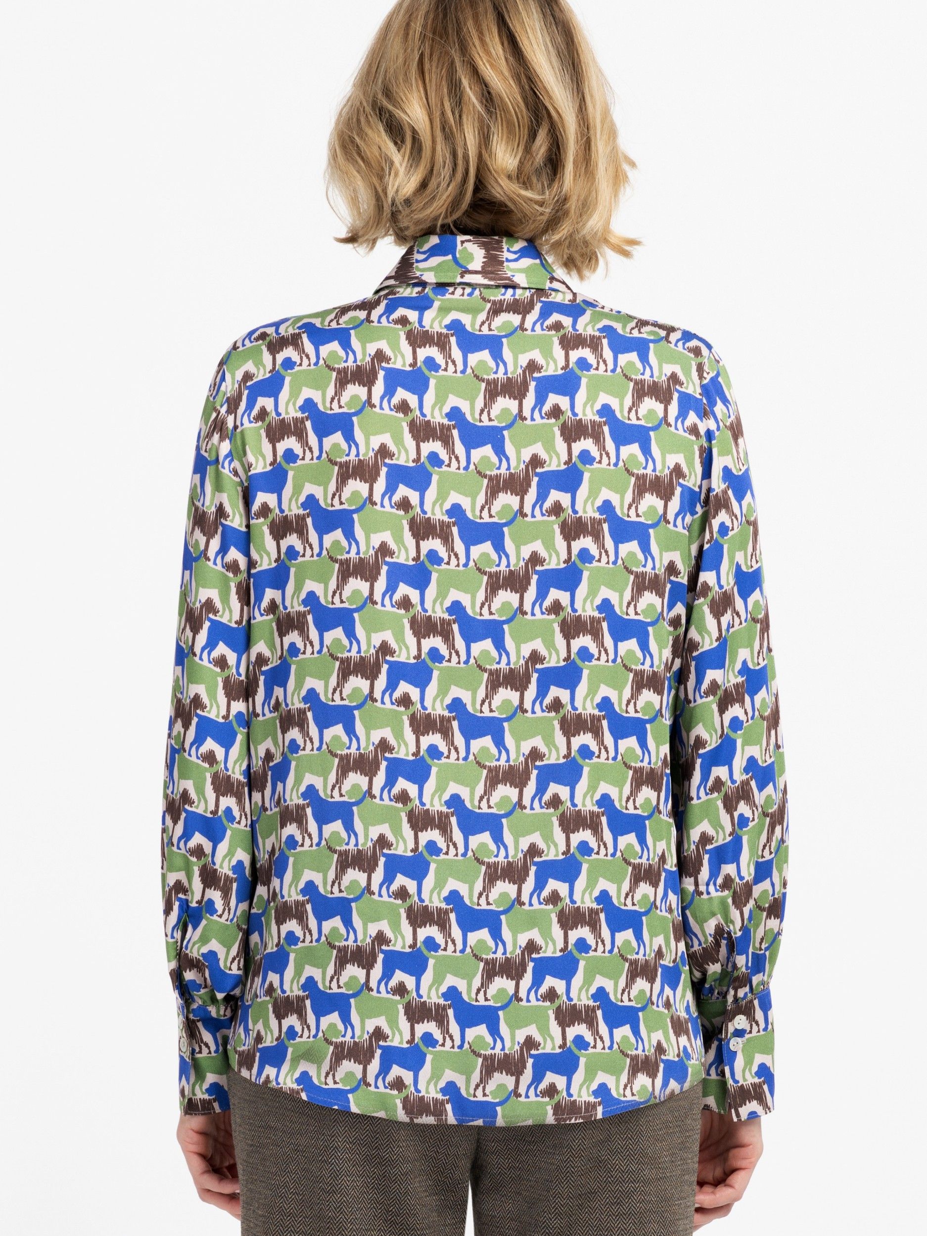 BIANCA - BLOUSE - Bruin
