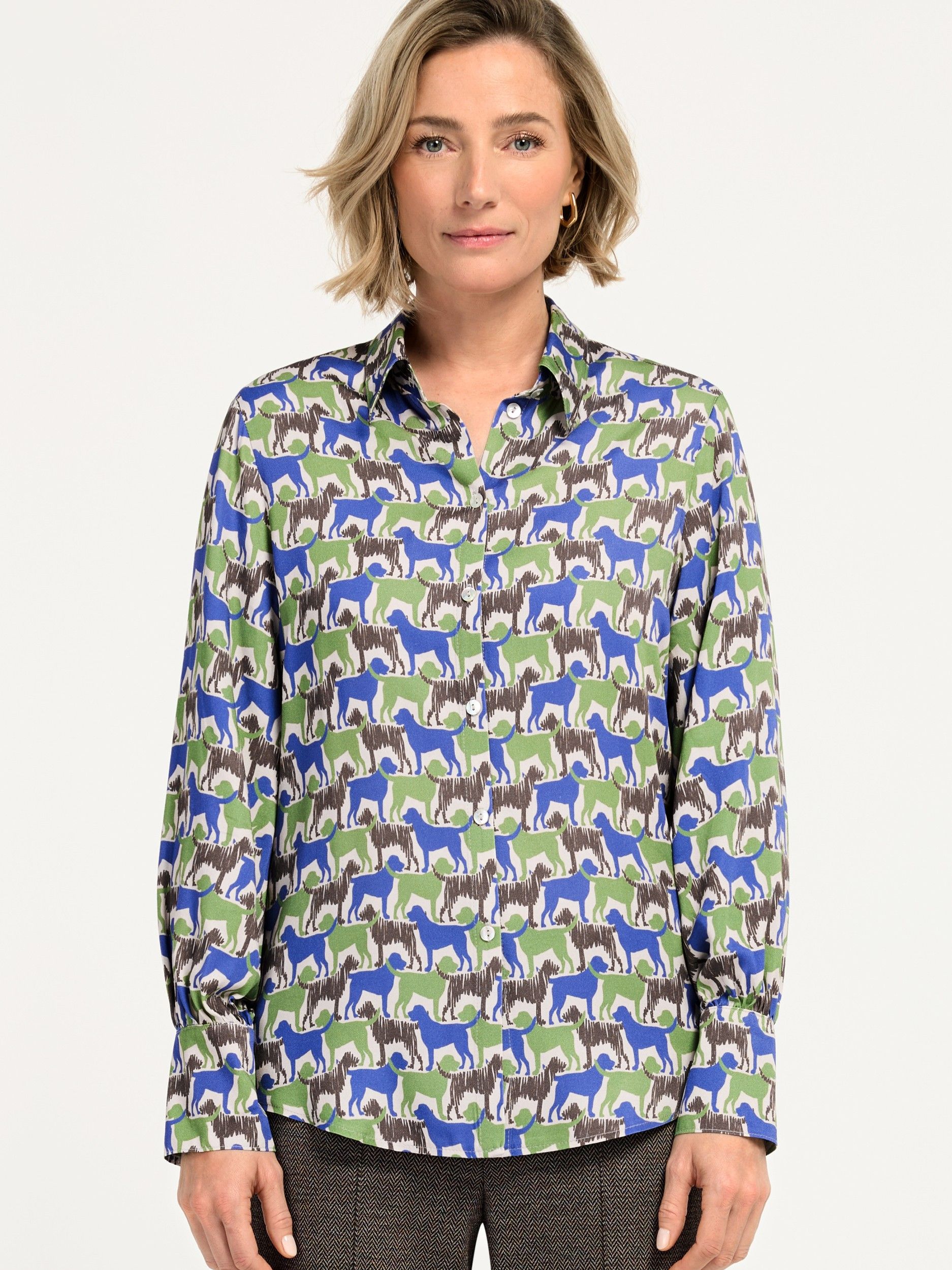 BIANCA - BLOUSE - Bruin