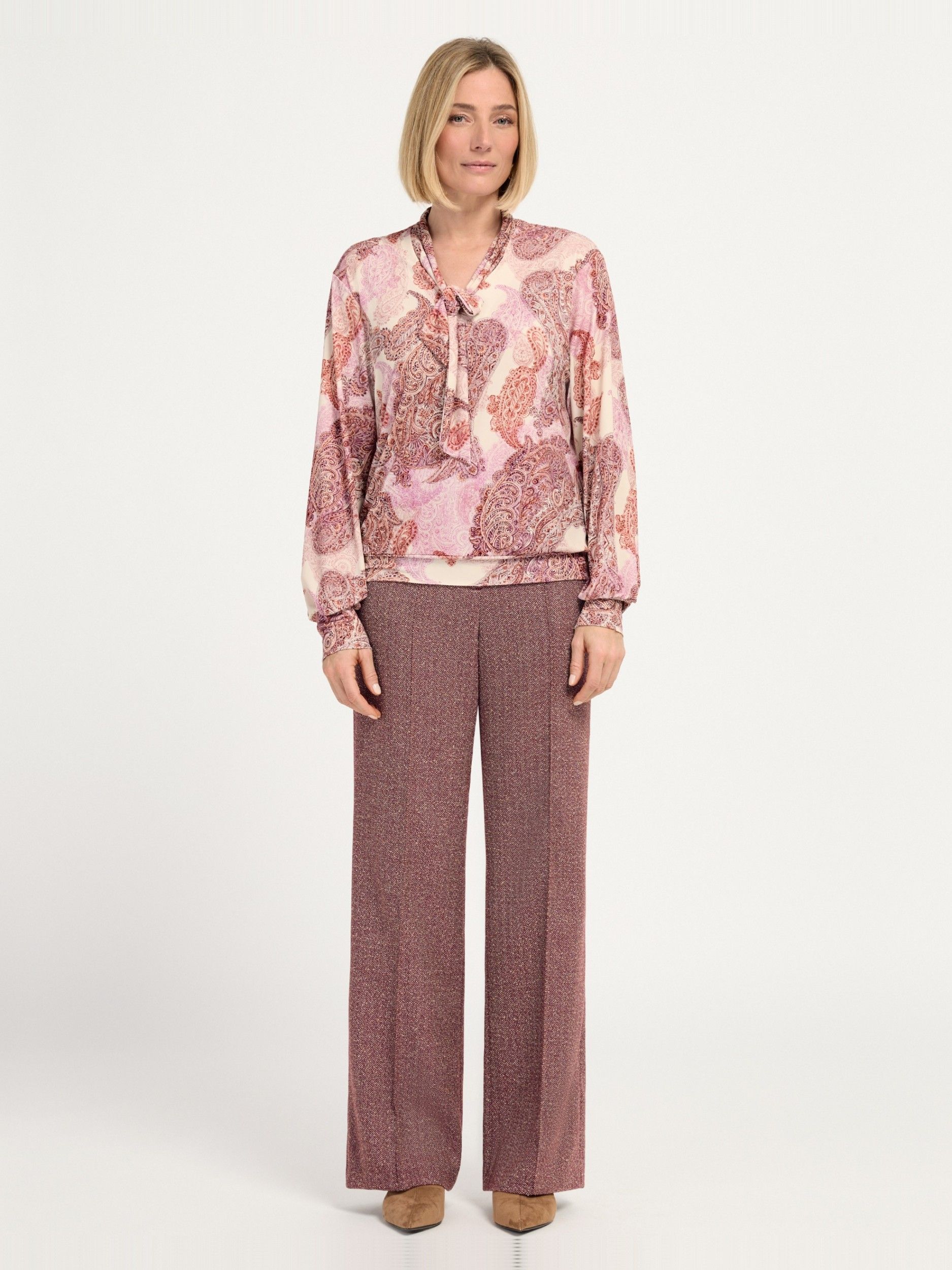 BIANCA - BLOUSE - Rood