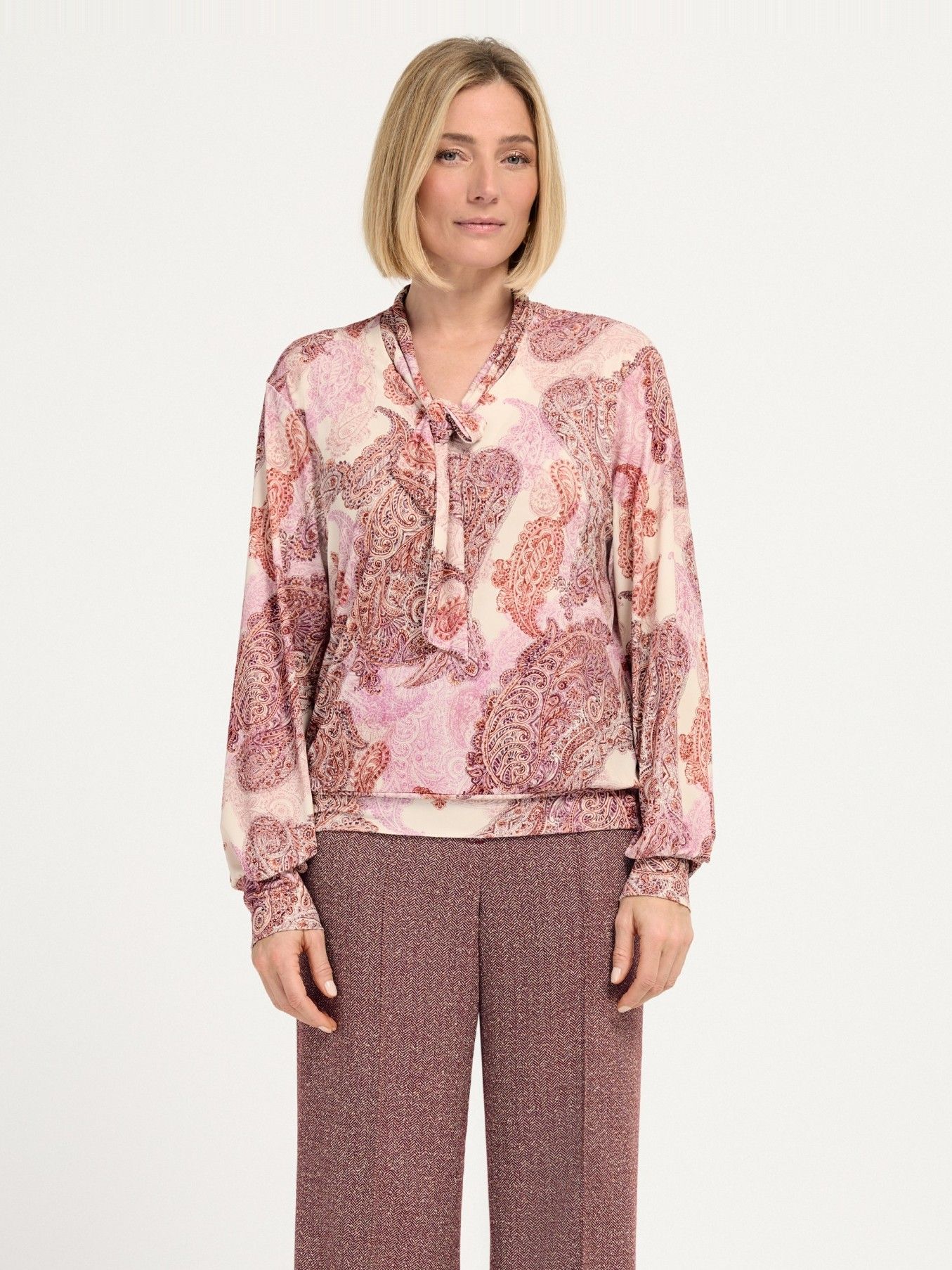BIANCA - BLOUSE - Rood