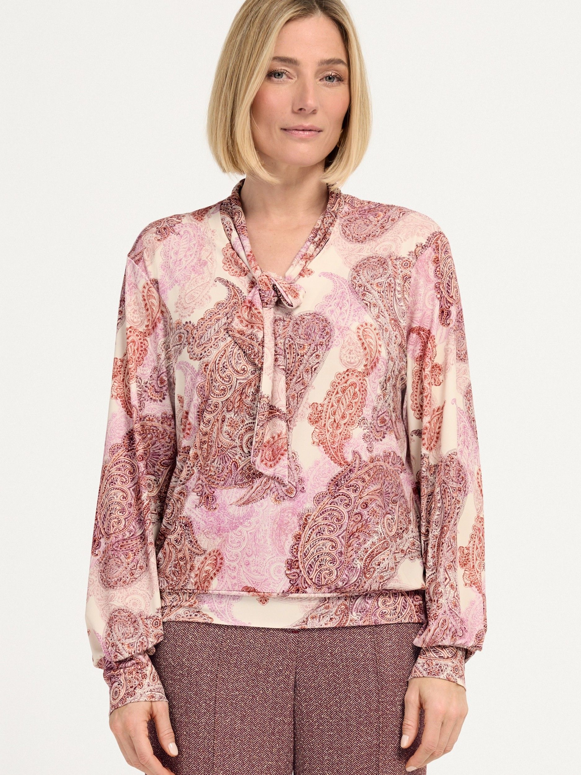 BIANCA - BLOUSE - Rood