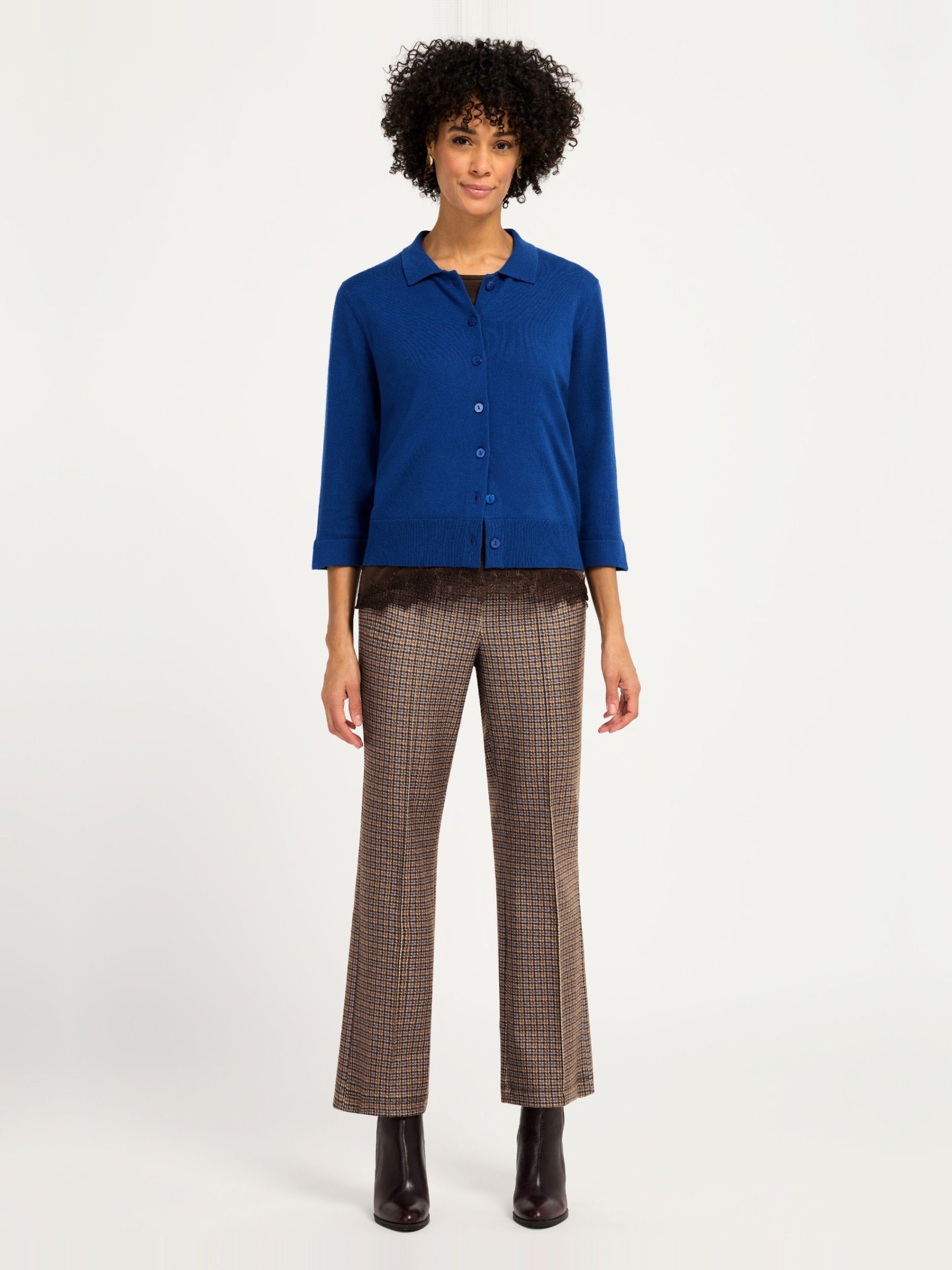 BIANCA - VEST - Blauw