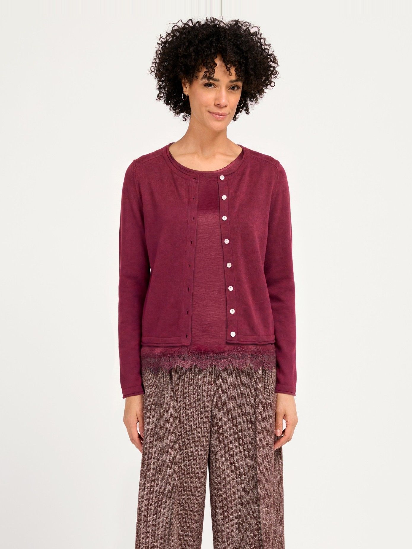 BIANCA - VEST - Rood
