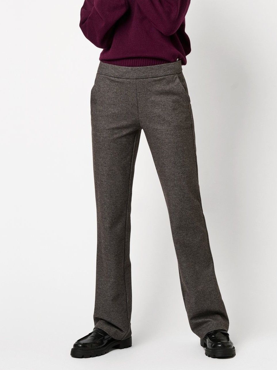 TONI - BROEK - Grijs