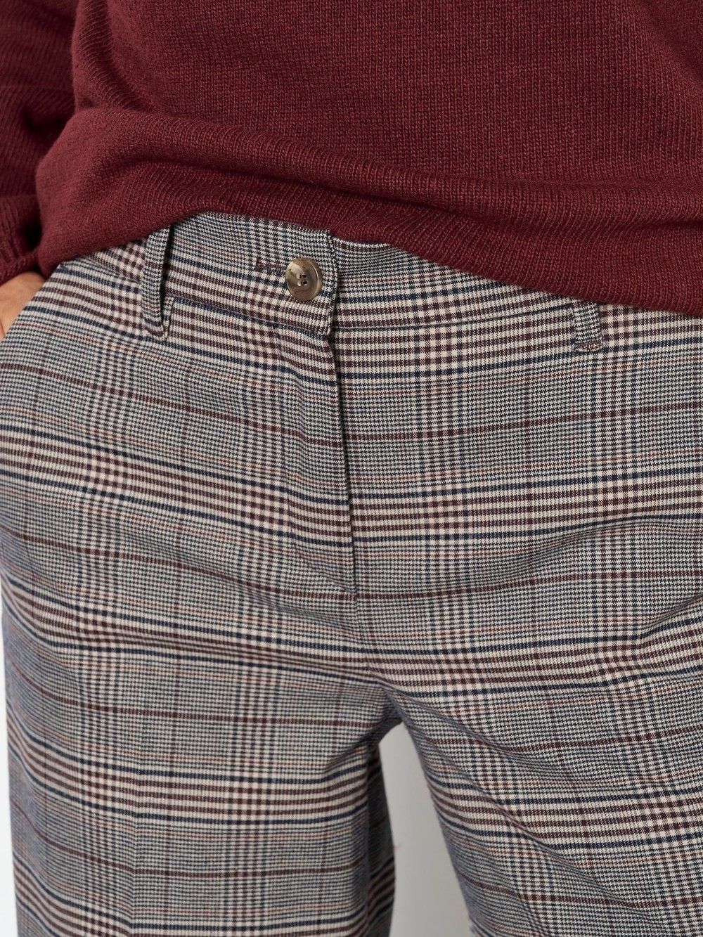TONI - BROEK - Grijs