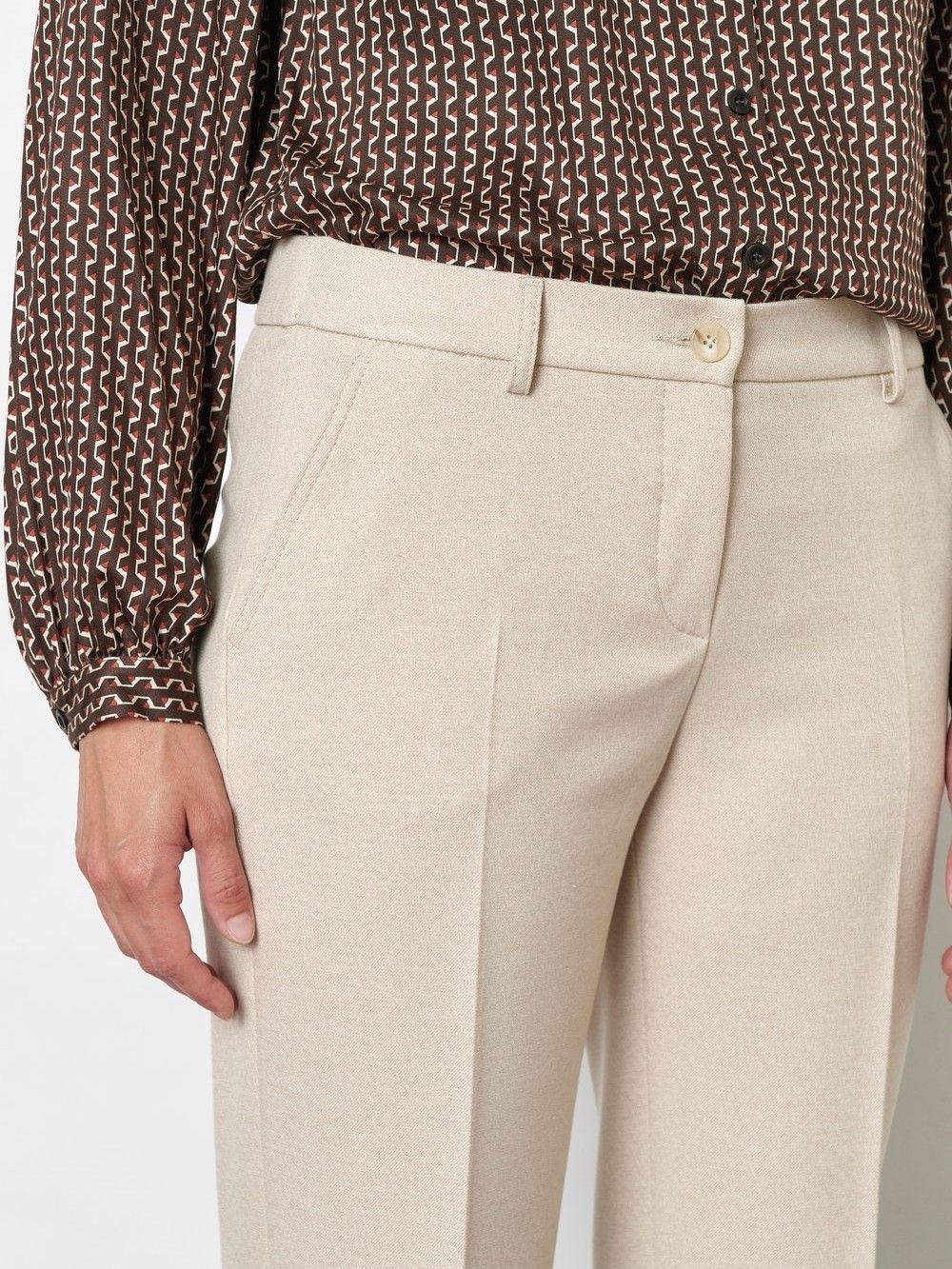 TONI - BROEK - Off white