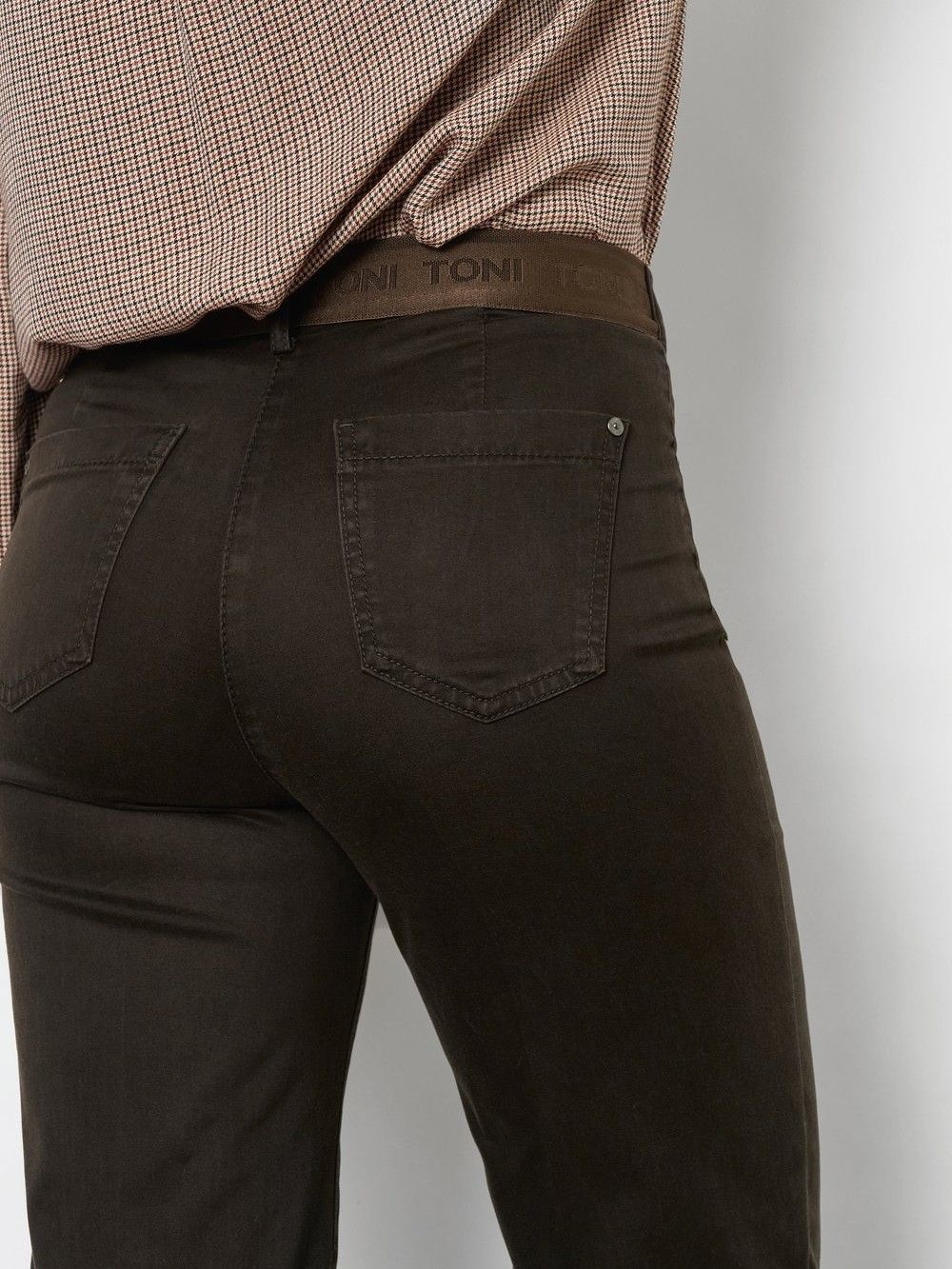 TONI - BROEK - Bruin
