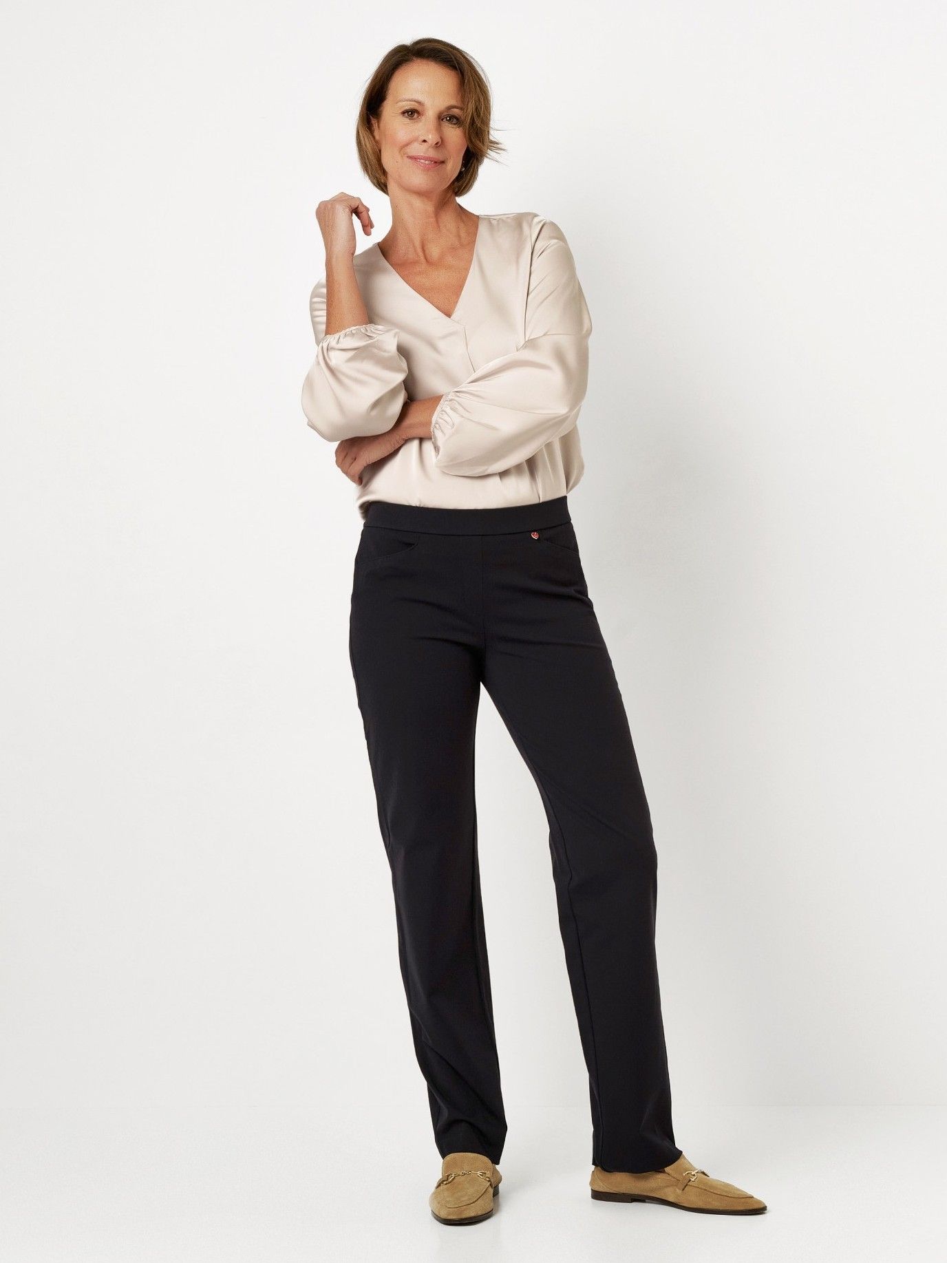 TONI - BROEK - Blauw