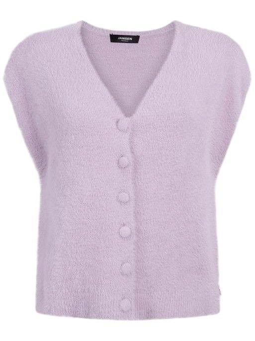 JANSEN AMSTERDAM - GILET - Paars