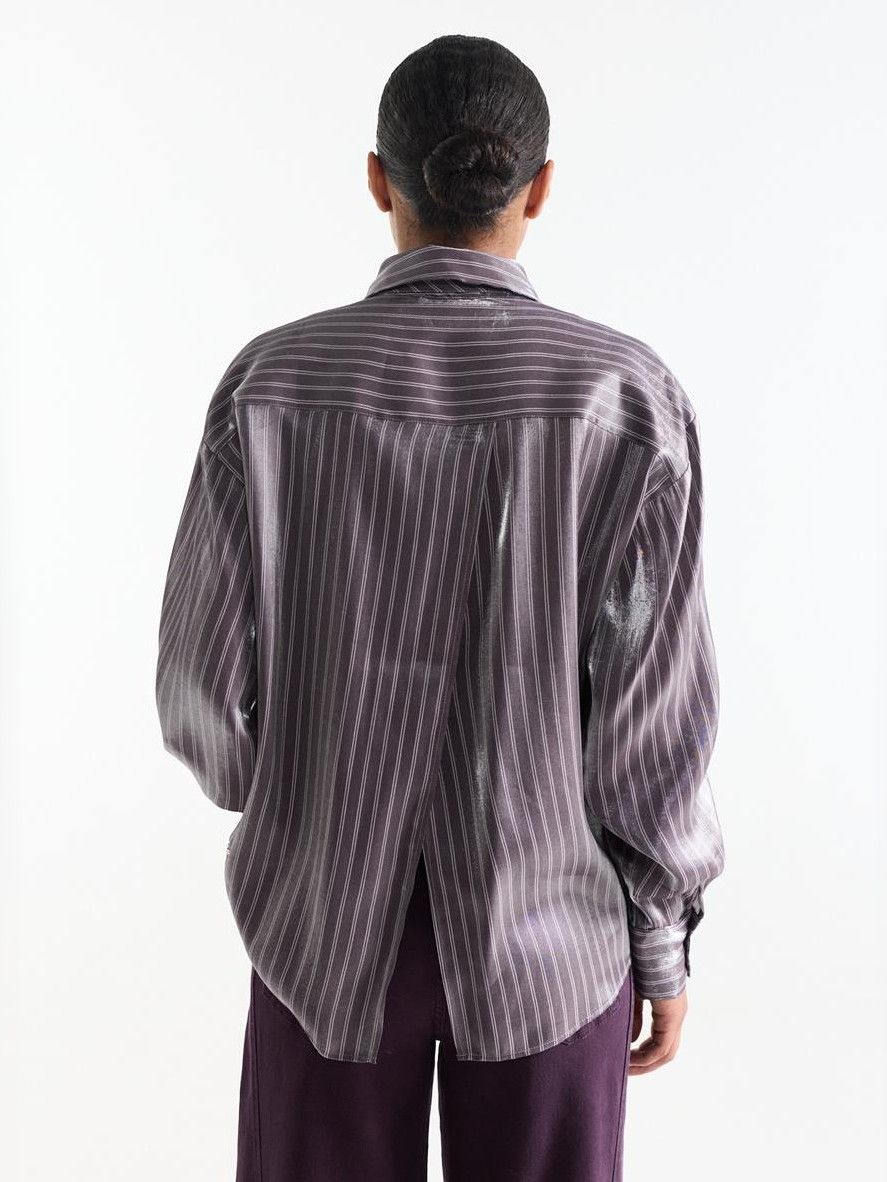 JANSEN AMSTERDAM - BLOUSE - Paars