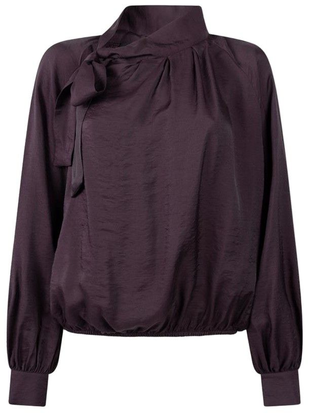 JANSEN AMSTERDAM - BLOUSE - Paars