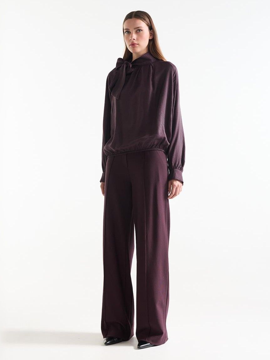 JANSEN AMSTERDAM - BLOUSE - Paars