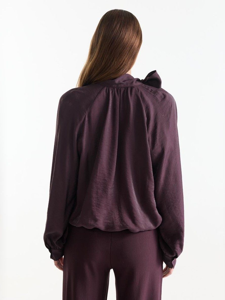 JANSEN AMSTERDAM - BLOUSE - Paars