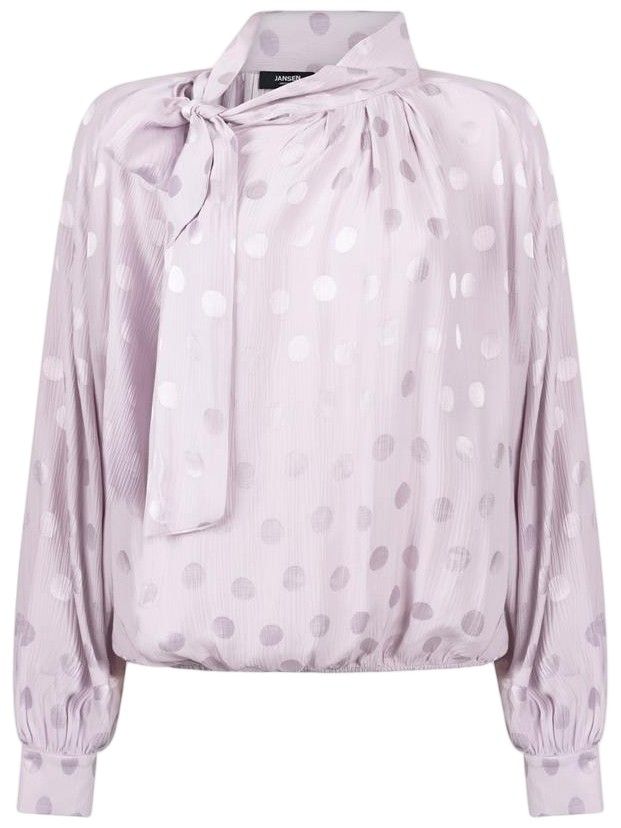 JANSEN AMSTERDAM - BLOUSE - Paars