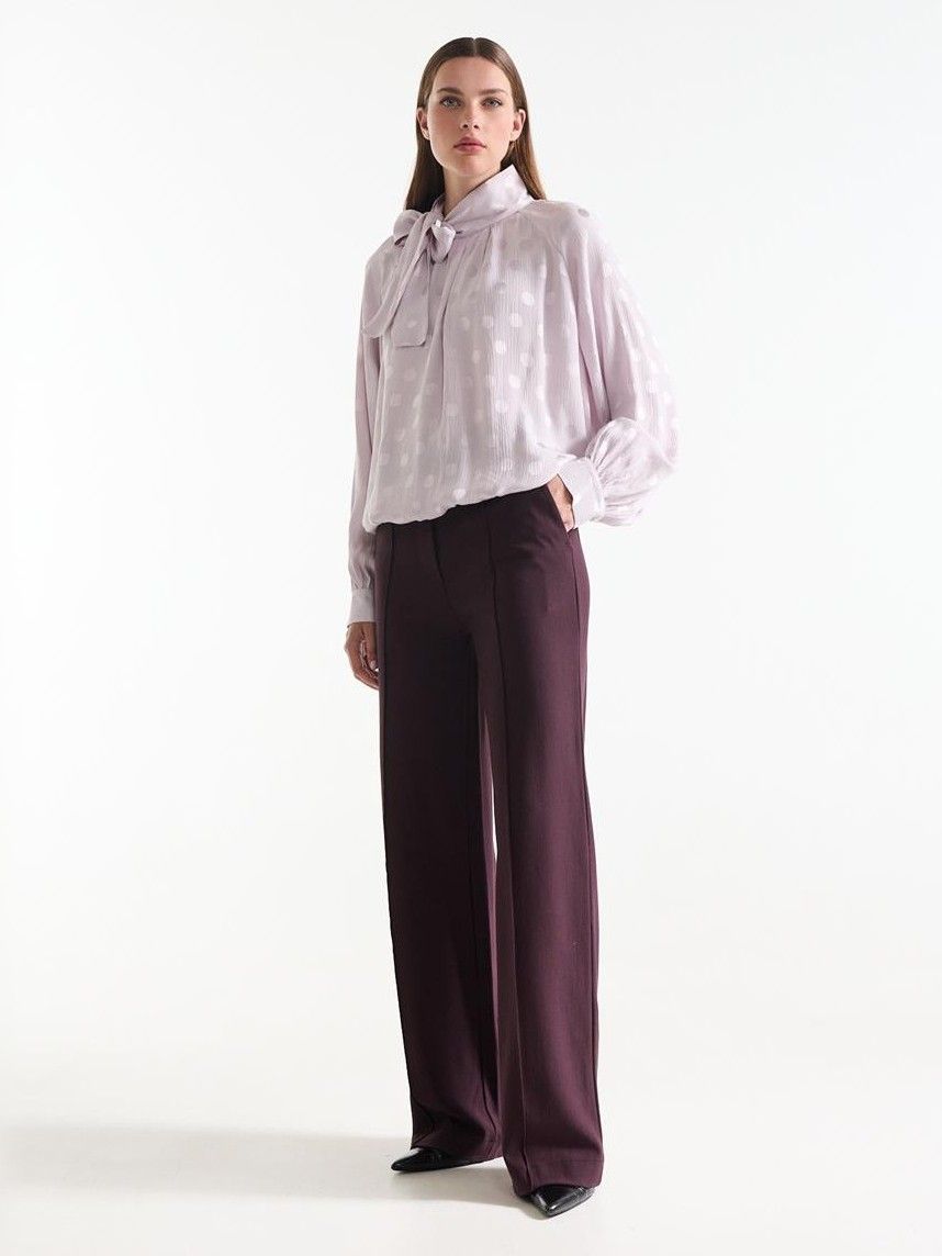 JANSEN AMSTERDAM - BLOUSE - Paars
