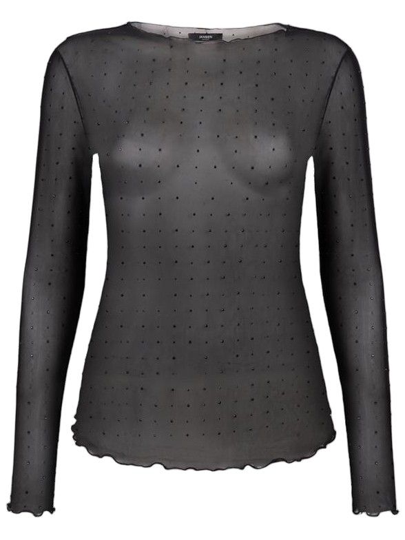 JANSEN AMSTERDAM - SHIRT - Zwart
