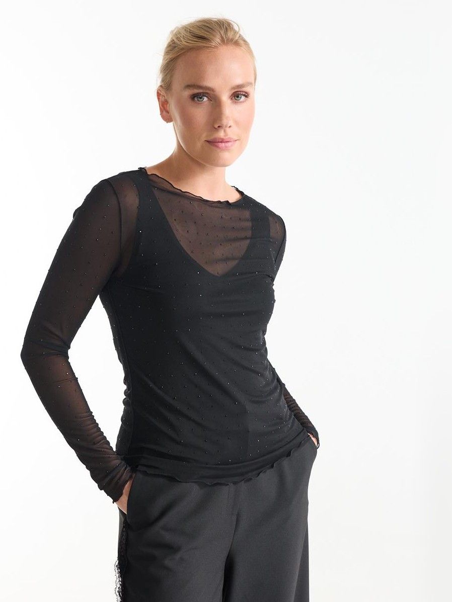 JANSEN AMSTERDAM - SHIRT - Zwart