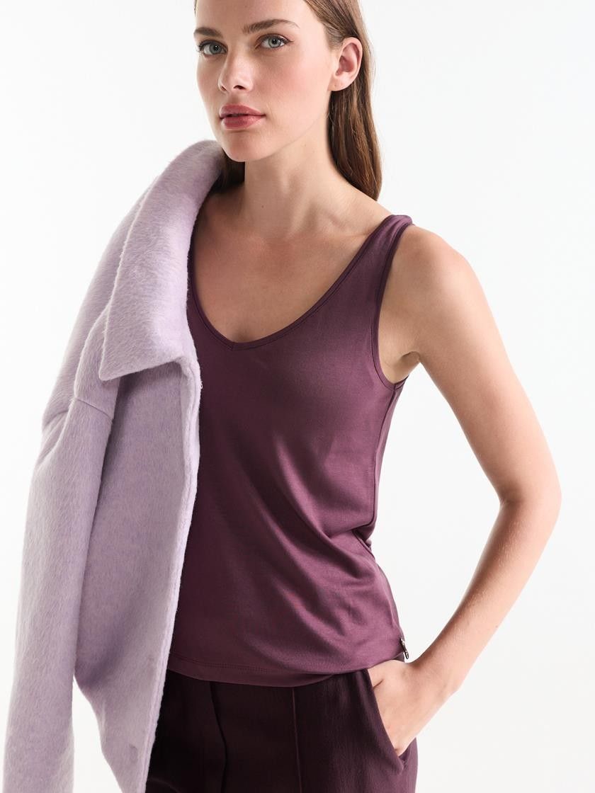 JANSEN AMSTERDAM - SHIRT - Paars