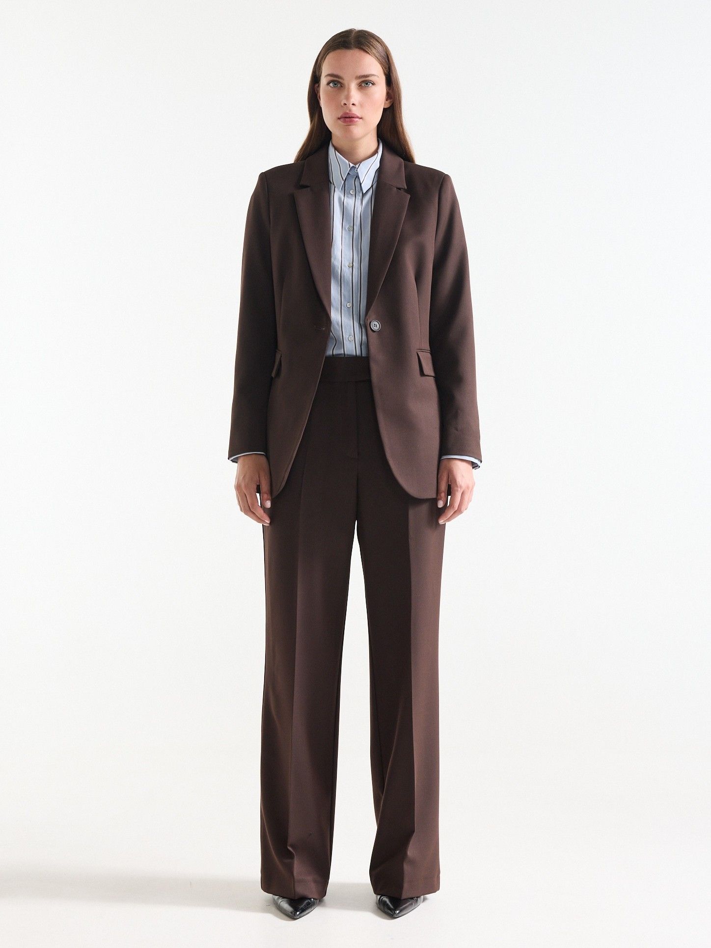 JANSEN AMSTERDAM - BLAZER - Bruin