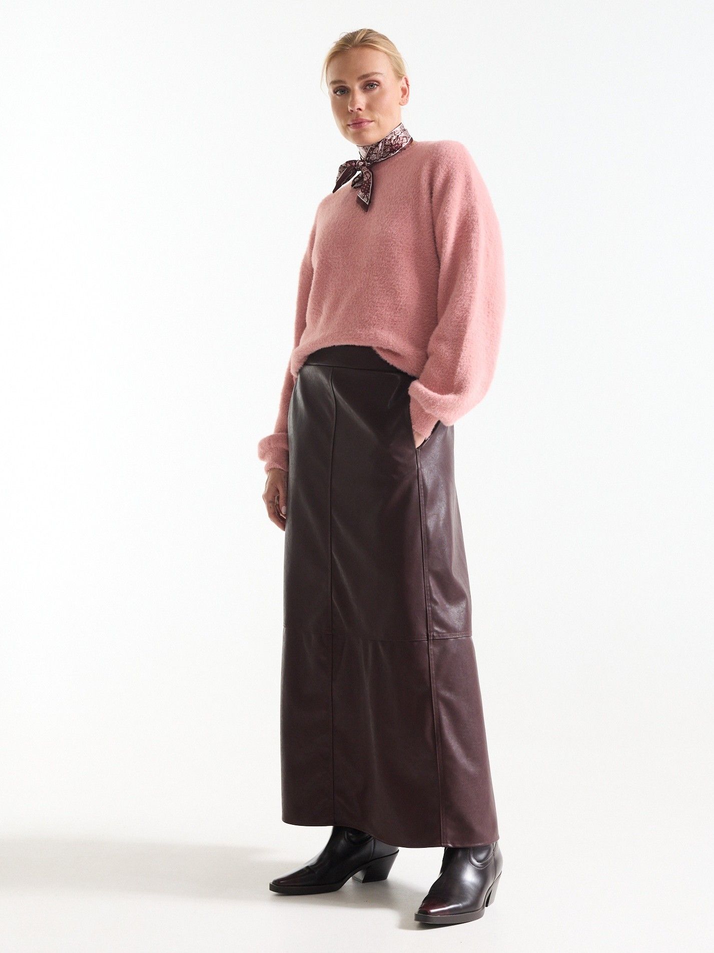 JANSEN AMSTERDAM - ROK - Rood
