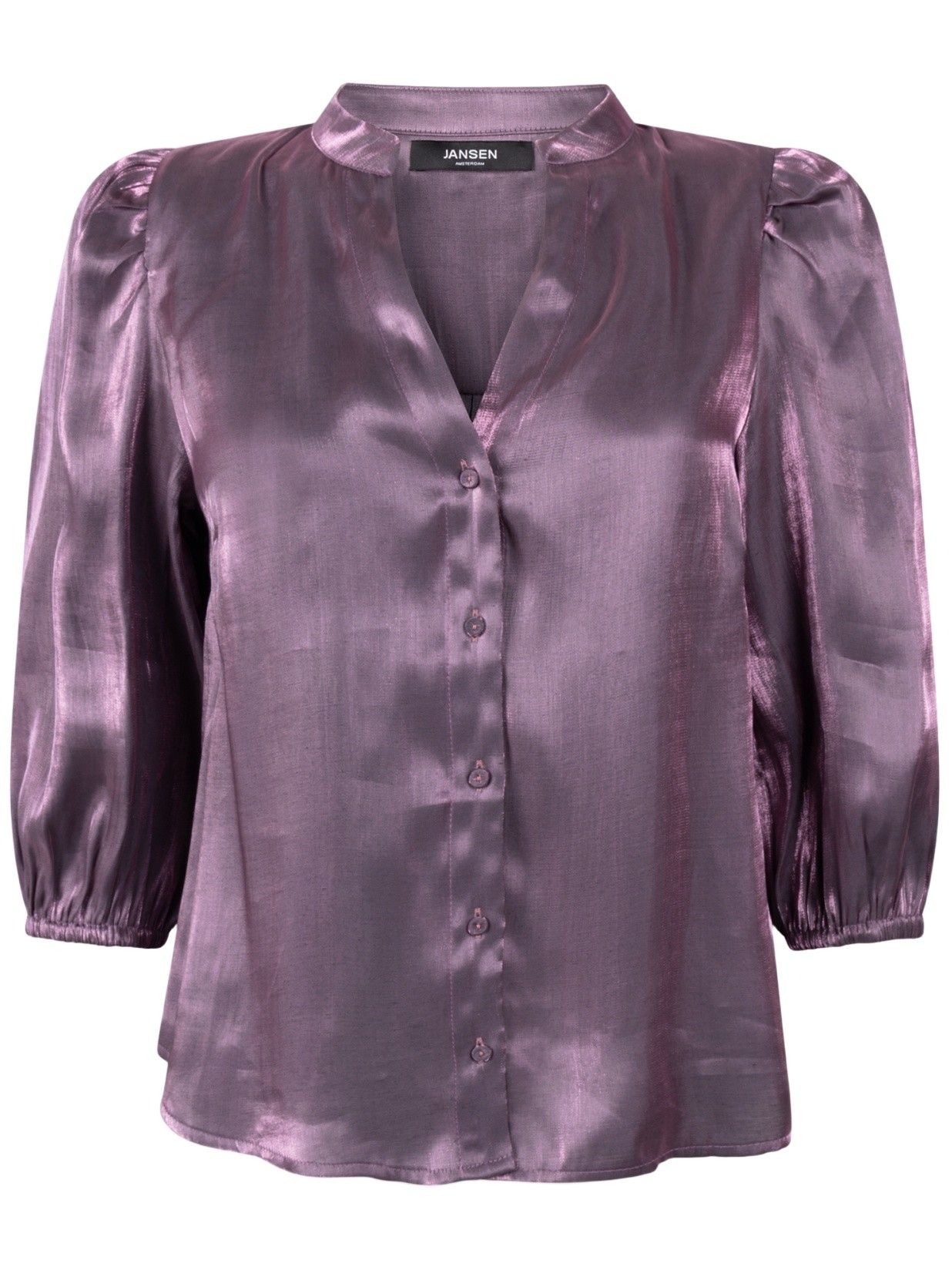 JANSEN AMSTERDAM - BLOUSE - Paars