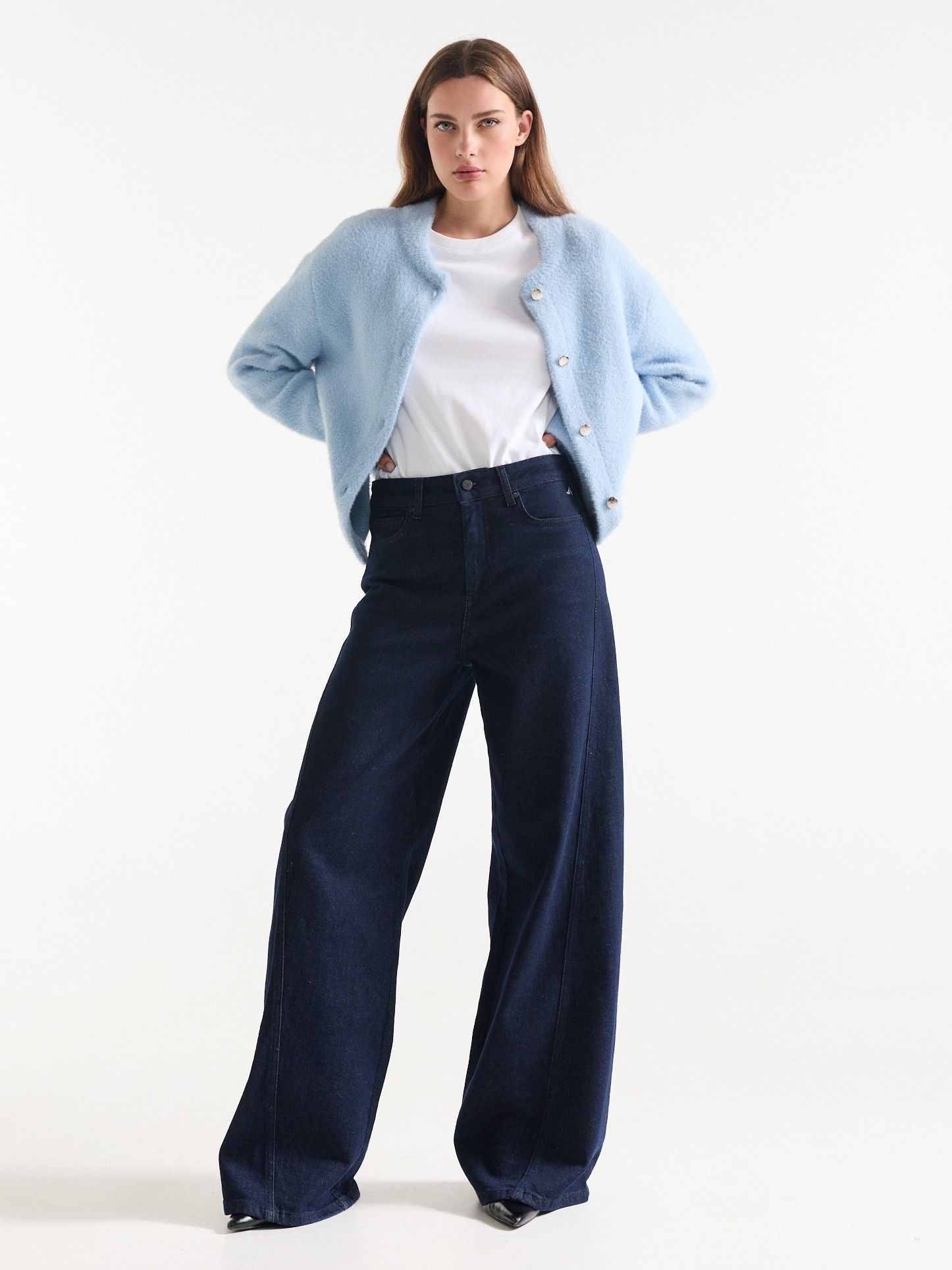 JANSEN AMSTERDAM - VEST - Blauw