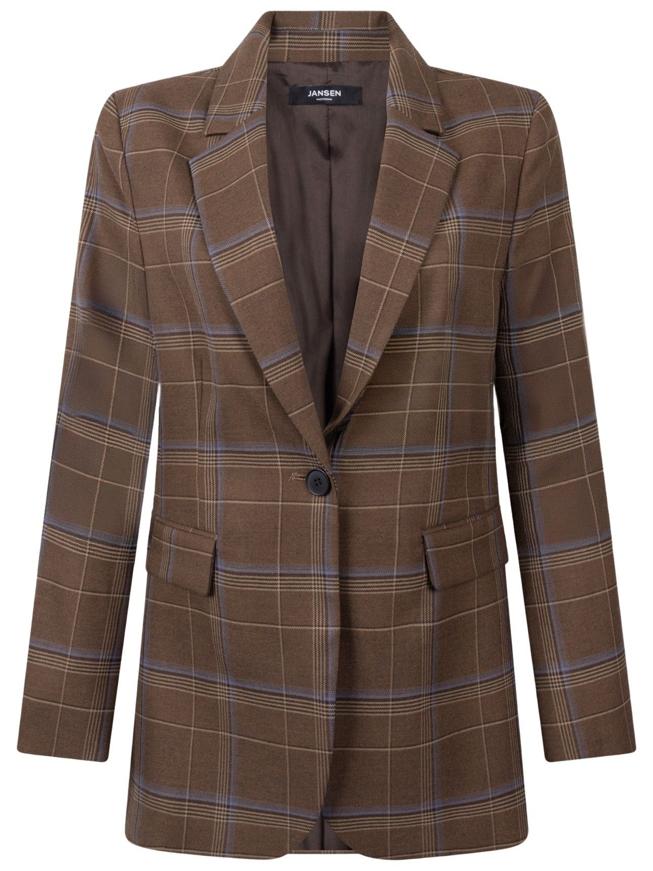 JANSEN AMSTERDAM - BLAZER - Bruin