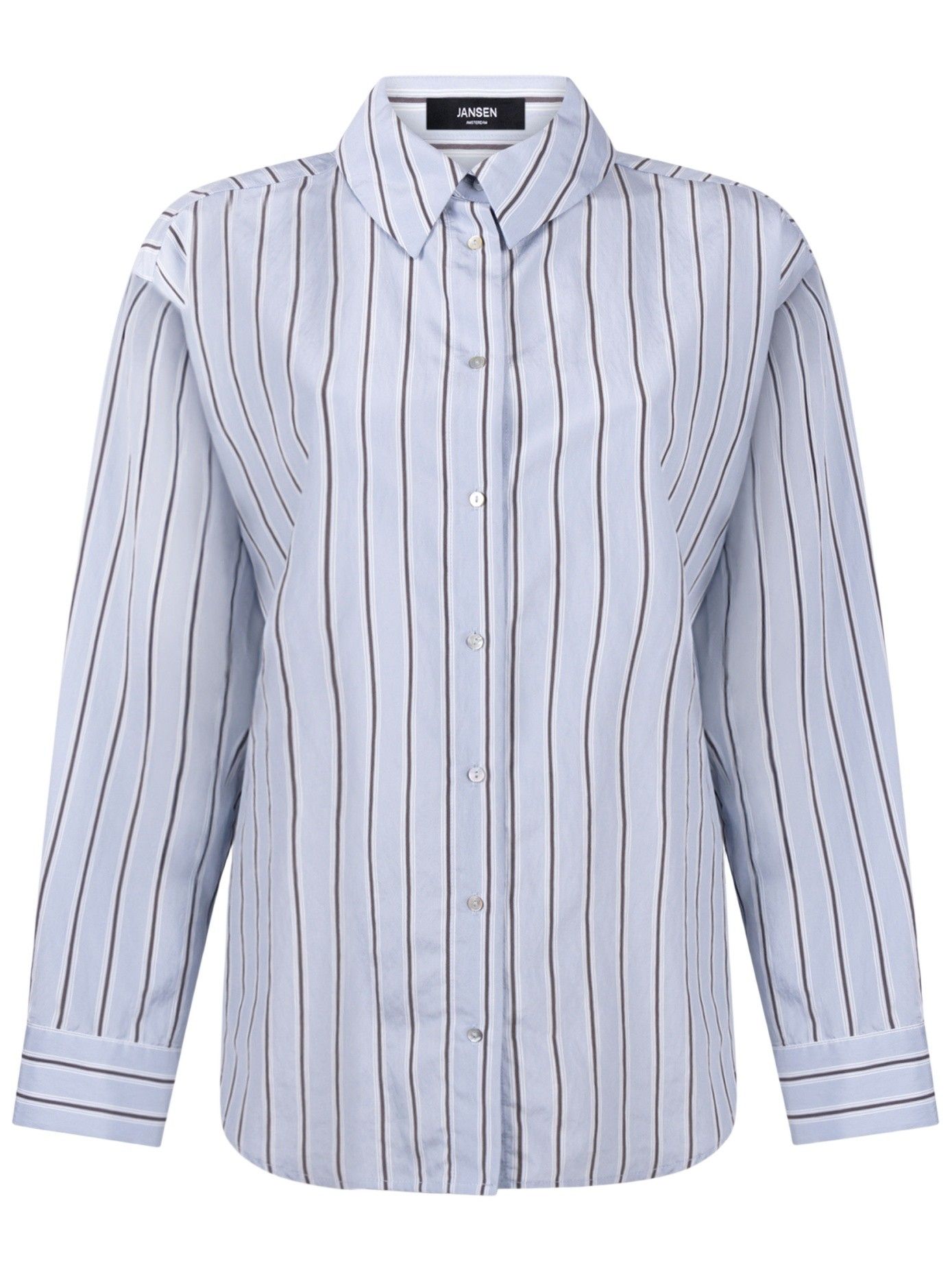 JANSEN AMSTERDAM - BLOUSE - Blauw