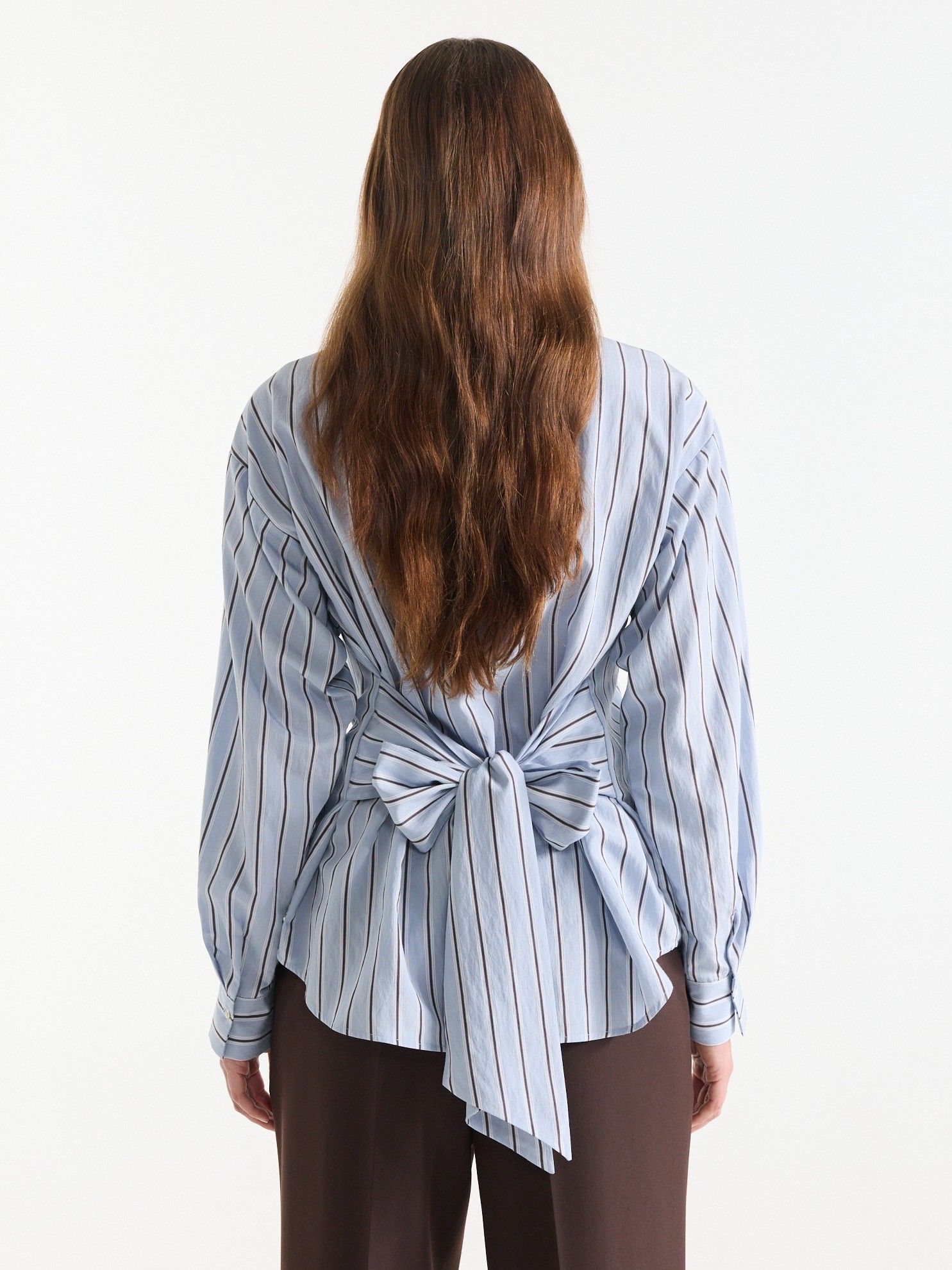 JANSEN AMSTERDAM - BLOUSE - Blauw