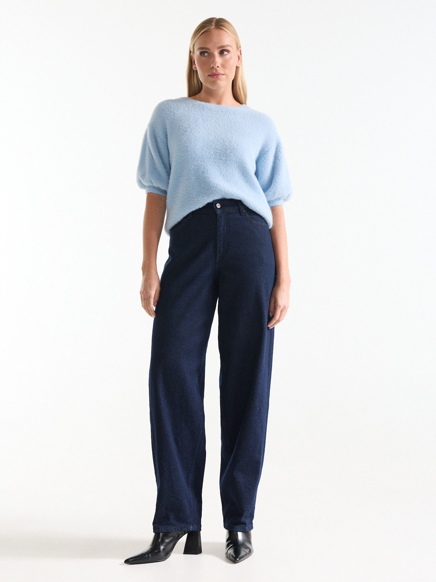 JANSEN AMSTERDAM - JEANS - Blauw