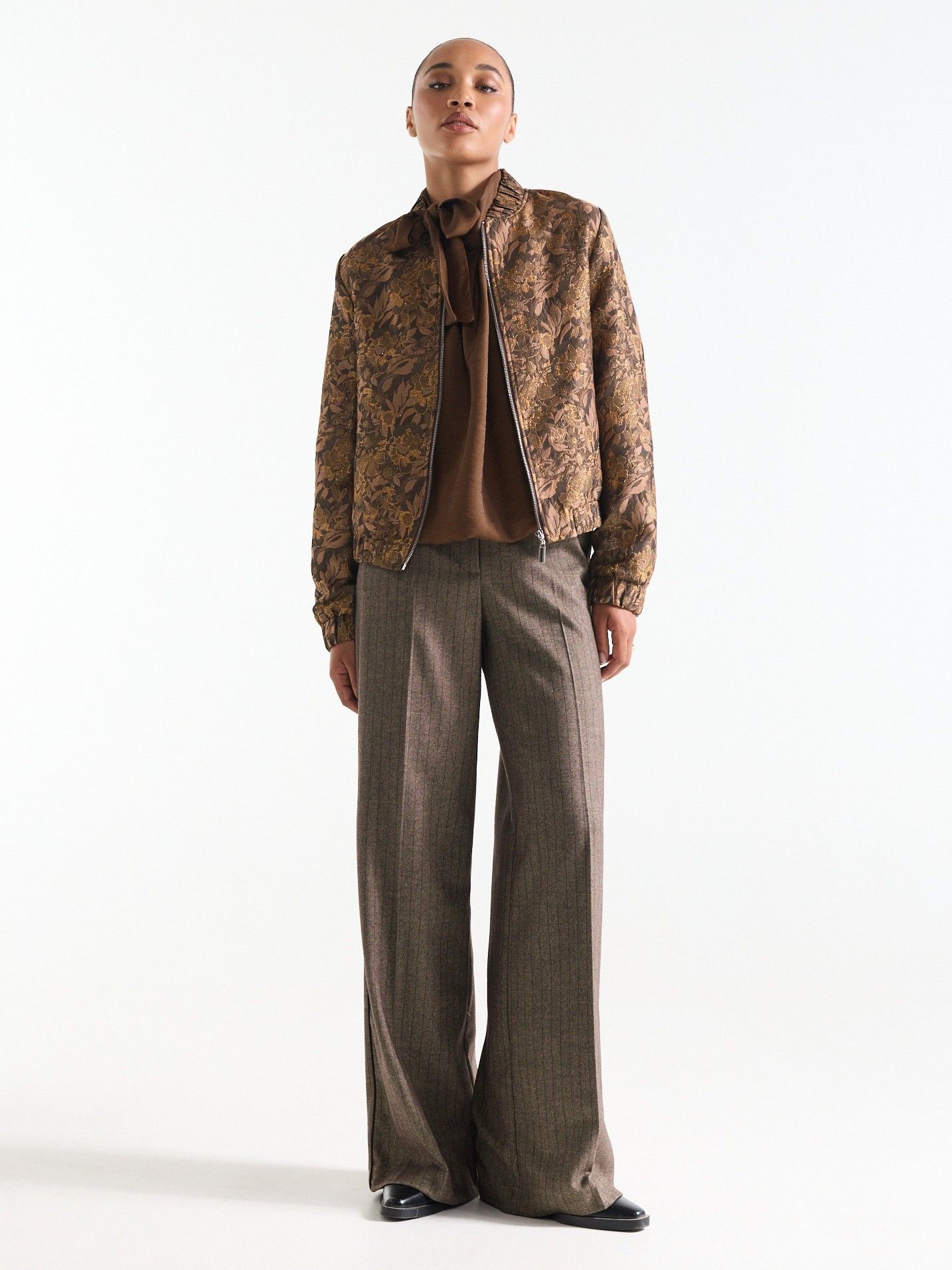 JANSEN AMSTERDAM - BLAZER - Bruin